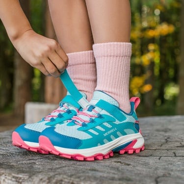  Merrell Moab Speed 2 Low A/c Wtrpf Çocuk Mavi Outdoor Ayakkabı