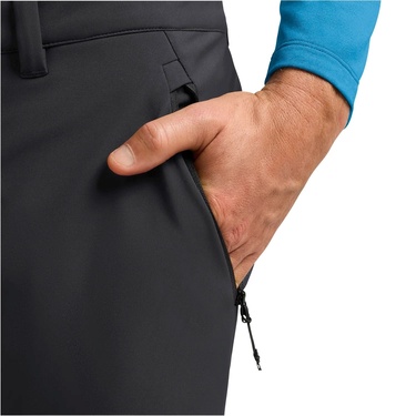  Jack Wolfskin Trek Terrain Pants Erkek Siyah Outdoor Pantolonu