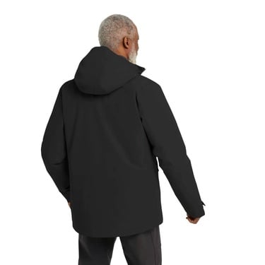  Jack Wolfskin Icecape 3in1 Down Rds Erkek Siyah Outdoor Ceketi