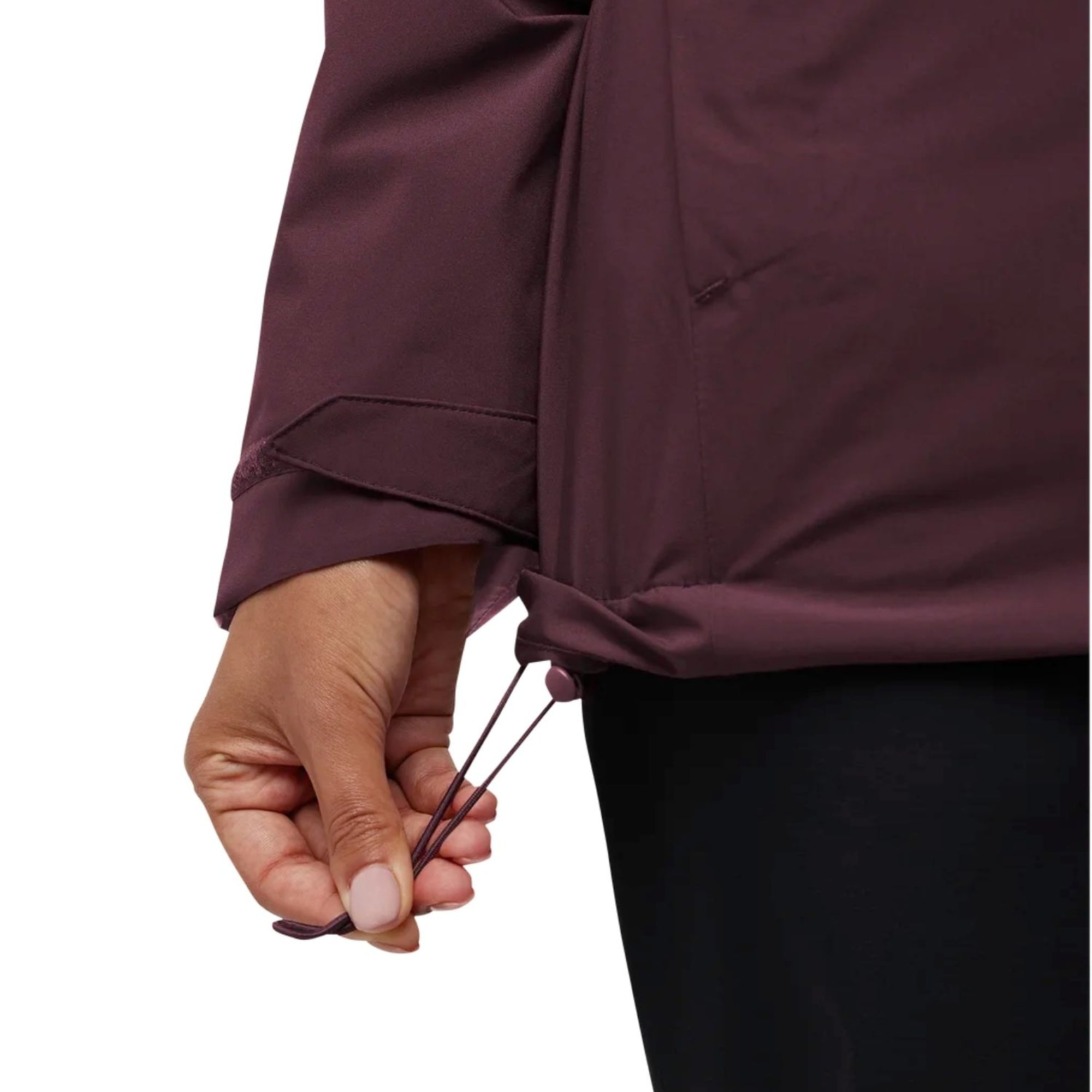 Jack Wolfskin Rotwand 3in1 Kadın Mor Outdoor Ceketi