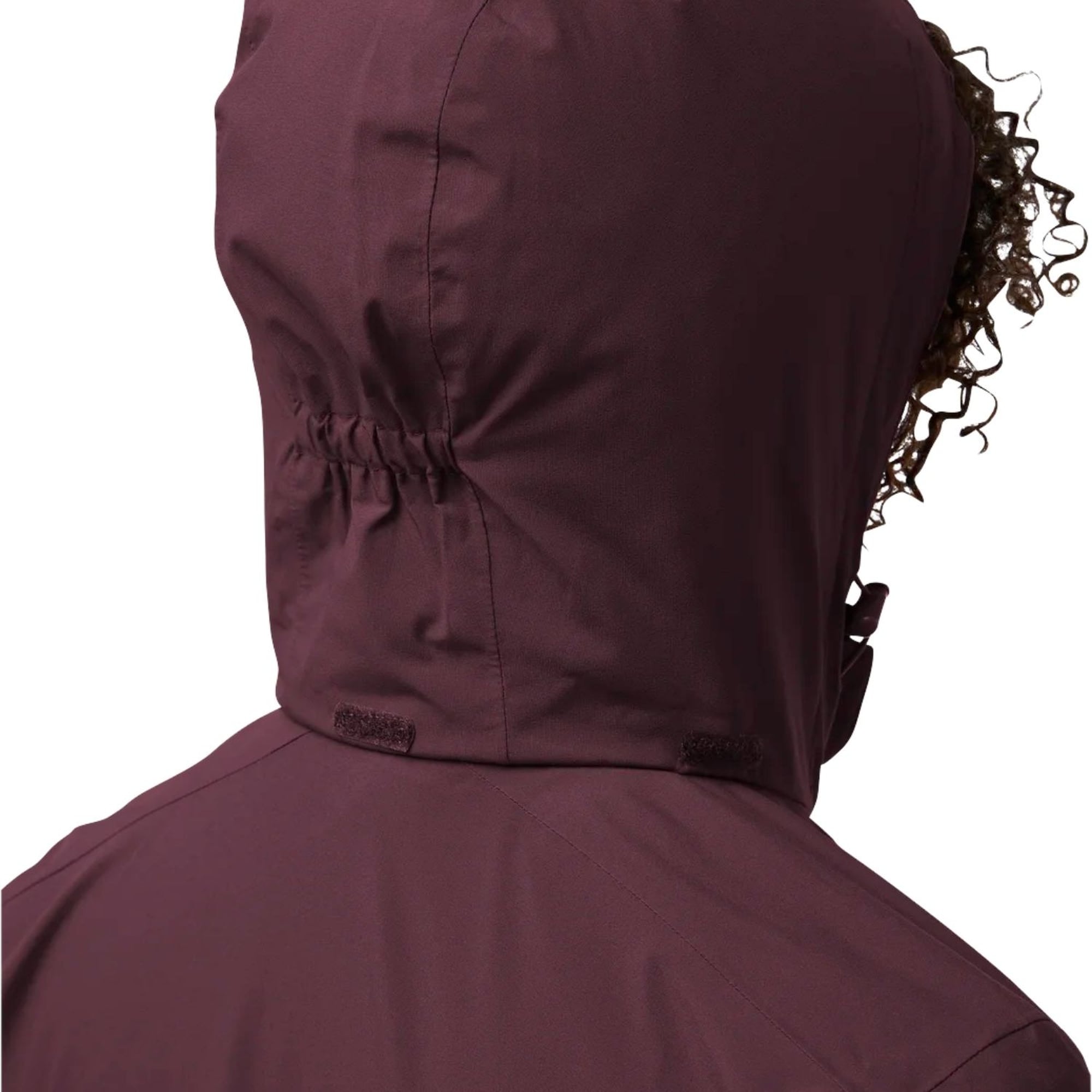 Jack Wolfskin Rotwand 3in1 Kadın Mor Outdoor Ceketi