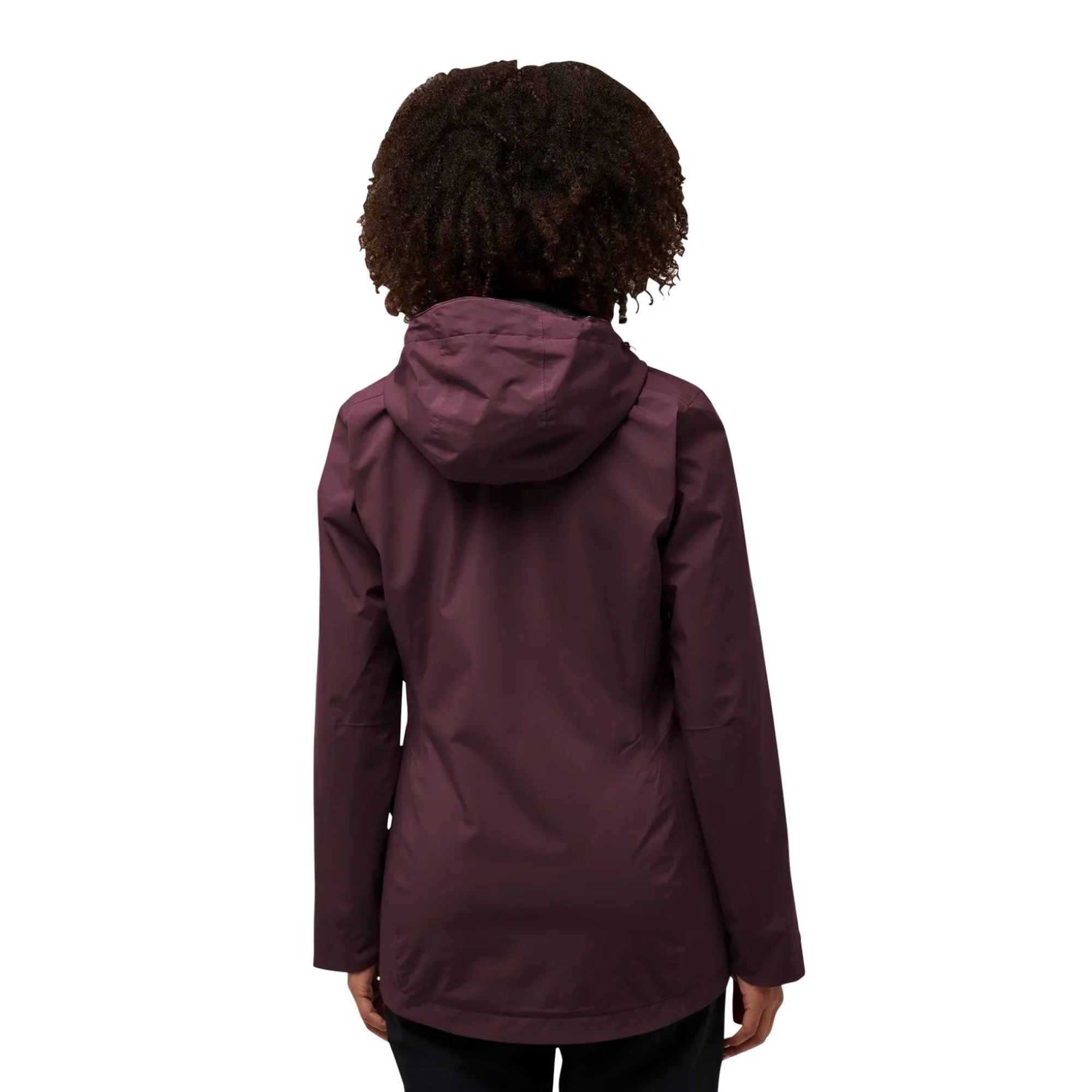 Jack Wolfskin Rotwand 3in1 Kadın Mor Outdoor Ceketi