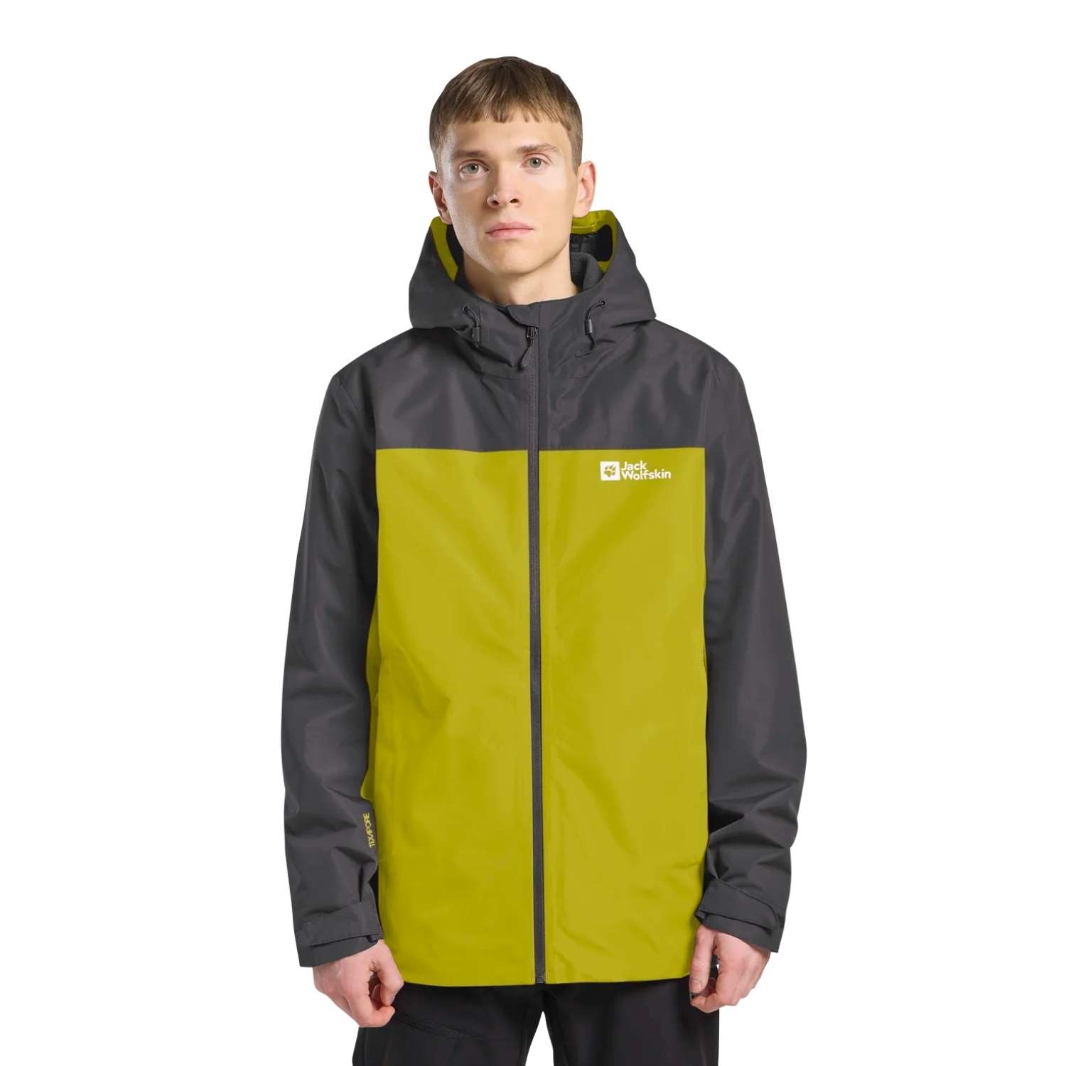  Jack Wolfskin Taubenberg 3in1 Erkek Sarı Outdoor Ceketi