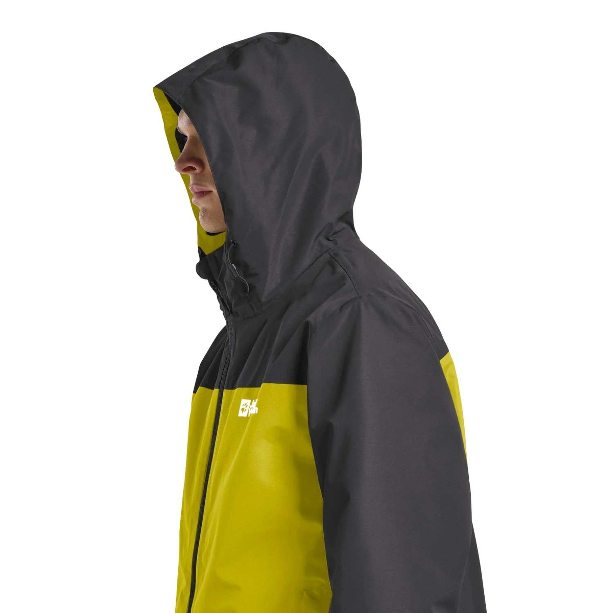 Jack Wolfskin Taubenberg 3in1 Erkek Sarı Outdoor Ceketi