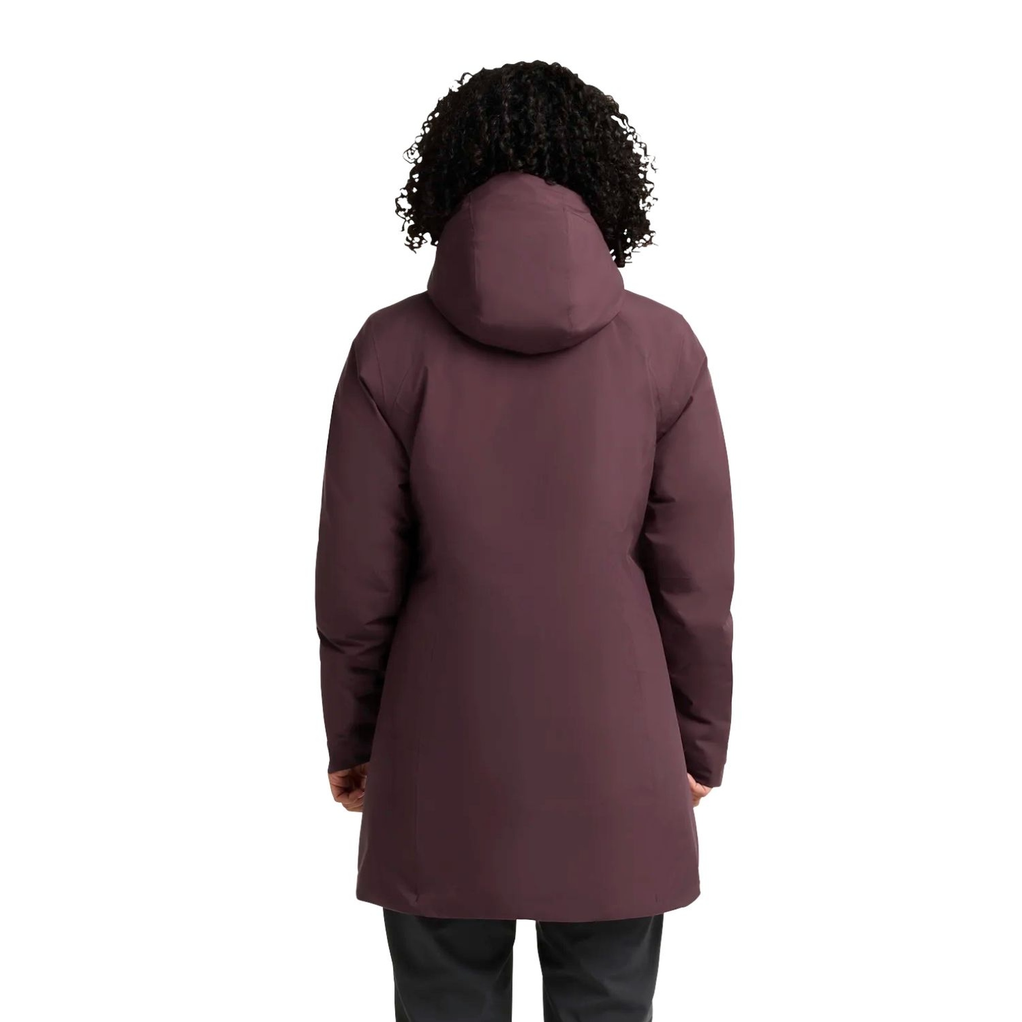 Jack Wolfskin Heidelstein Ins Kadın Mor Outdoor Ceketi