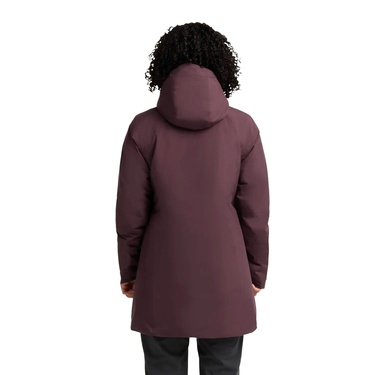  Jack Wolfskin Heidelstein Ins Kadın Mor Outdoor Ceketi