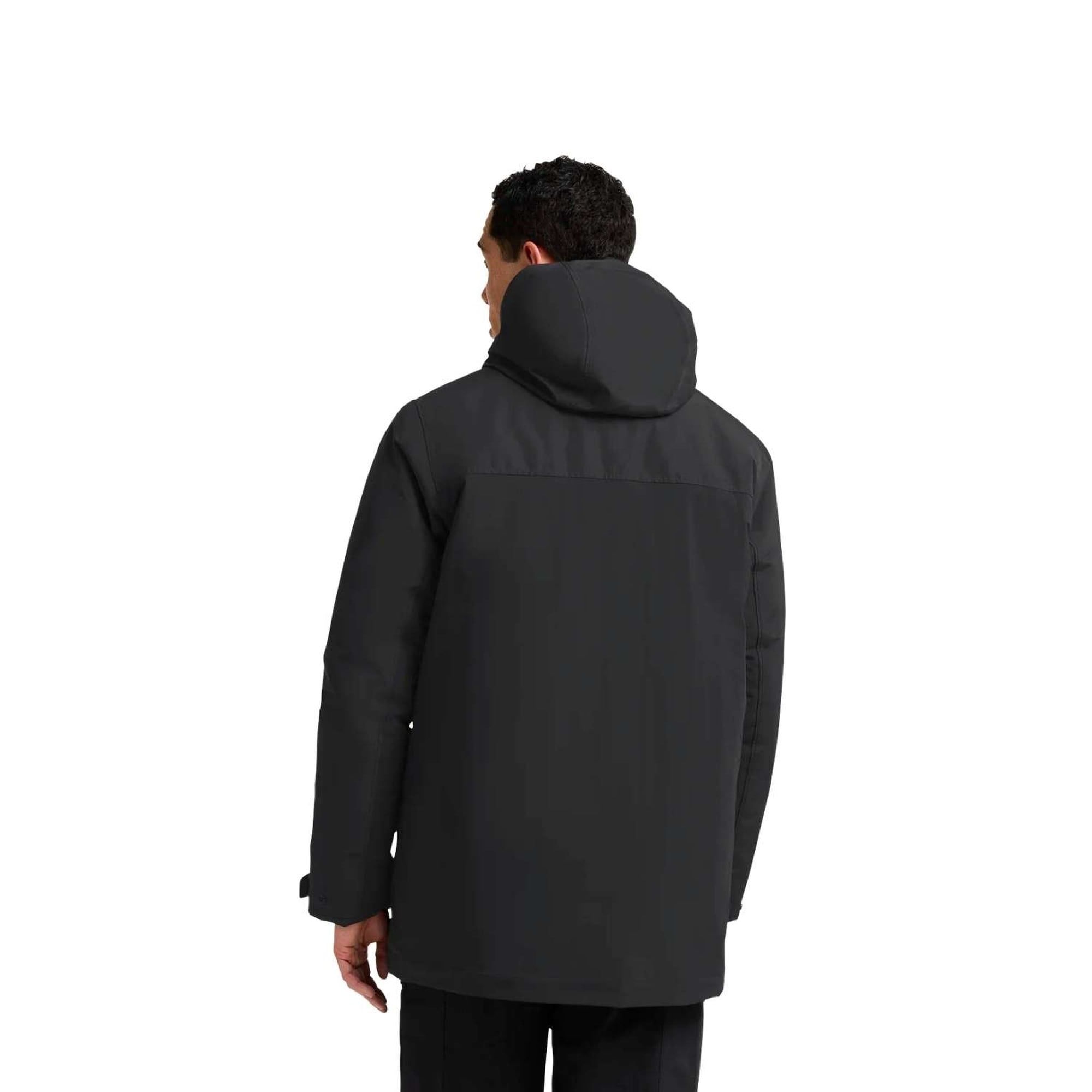 Jack Wolfskin Glacier Shield Erkek Siyah Outdoor Ceketi