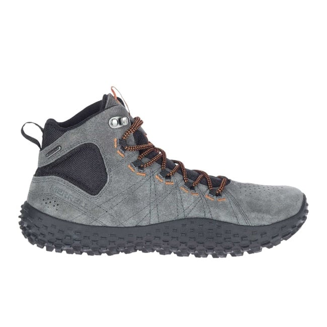  Merrell Wrapt Mid Waterproof Erkek Gri Günlük Ayakkabı
