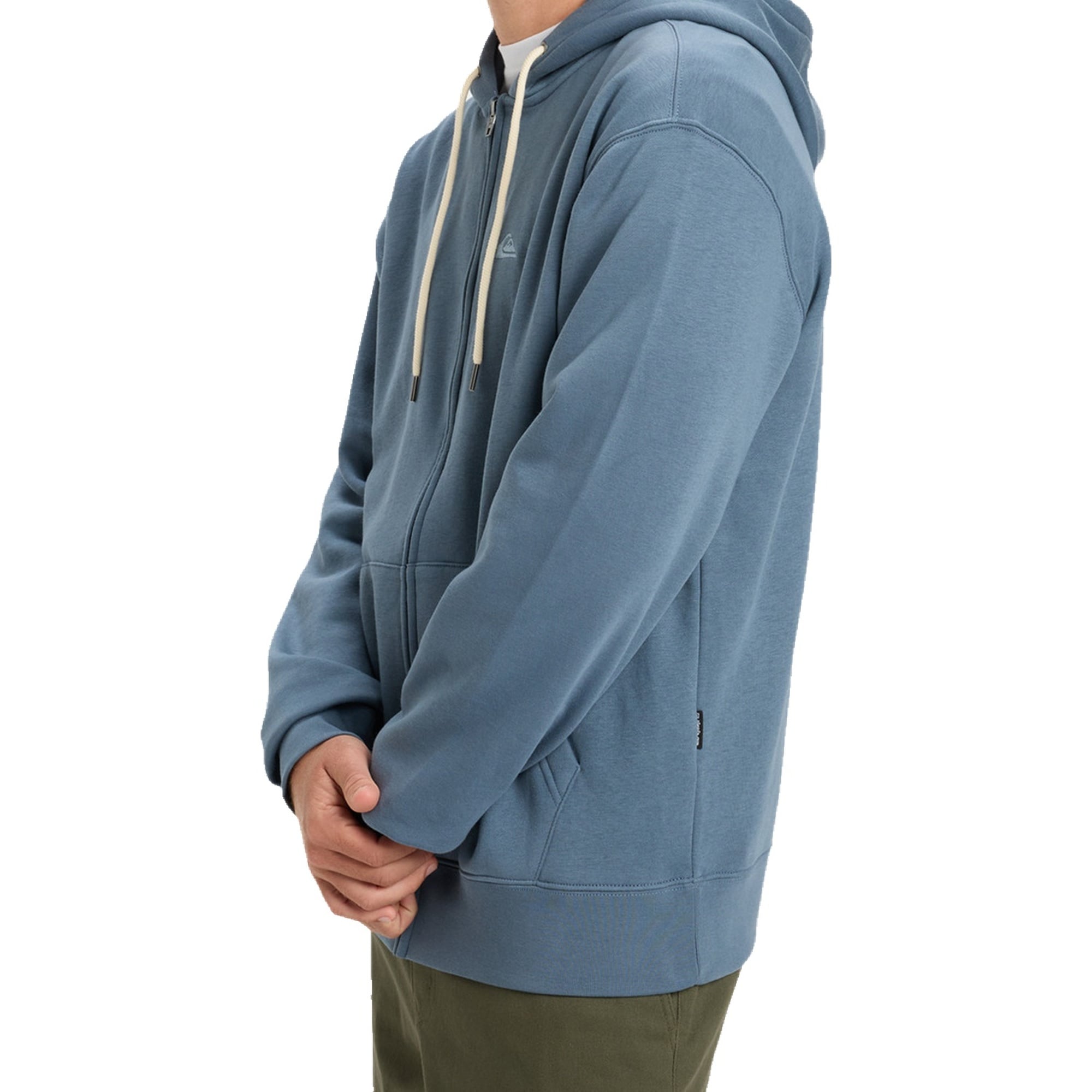 Quiksilver Salt Water Zip Hoodie Erkek Mavi Sweatshirt