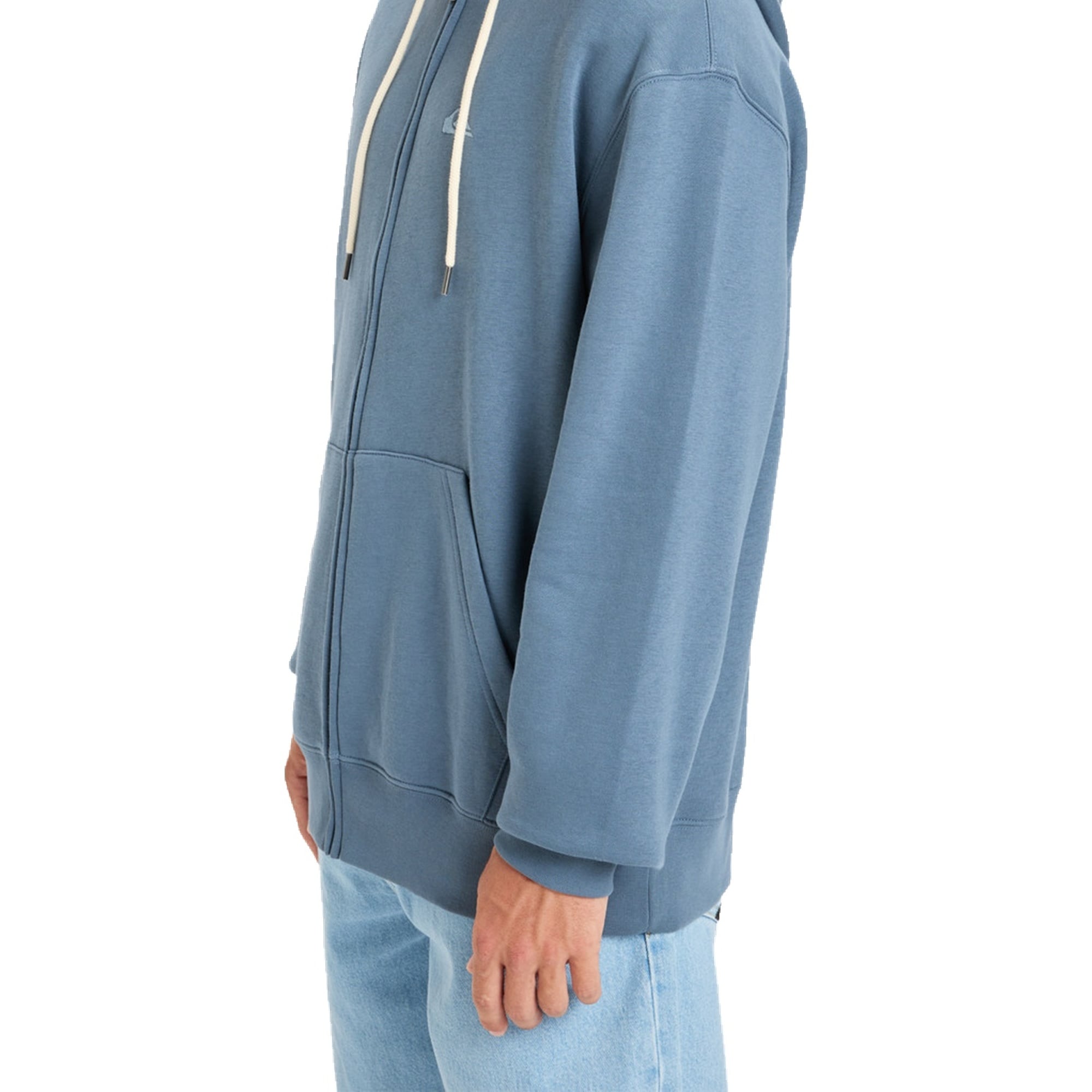 Quiksilver Salt Water Zip Hoodie Erkek Mavi Sweatshirt