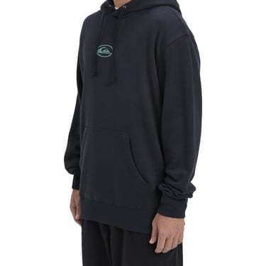  Quiksilver Salt Water Graphic Hoodie Erkek Siyah Sweatshirt