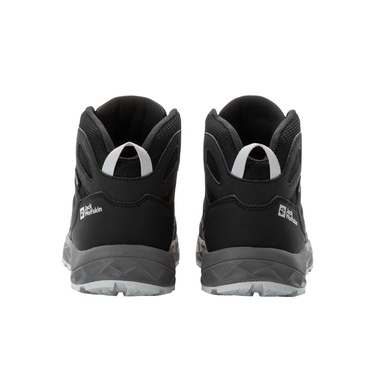  Jack Wolfskin Woodland 2 Texapore Mid K Unisex Çocuk Gri Bot