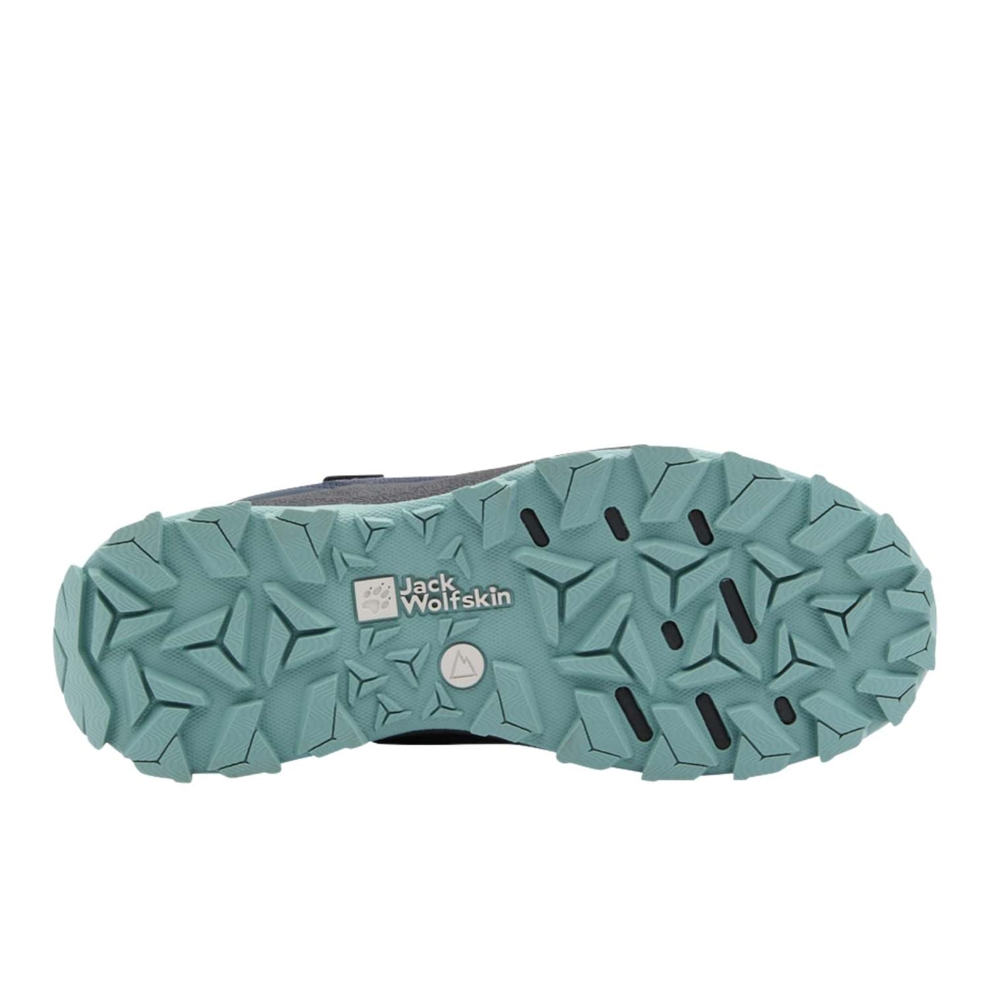 Jack Wolfskin Vojo Tour Texapore Low K Unisex Çocuk Mavi Outdoor Ayakkabı