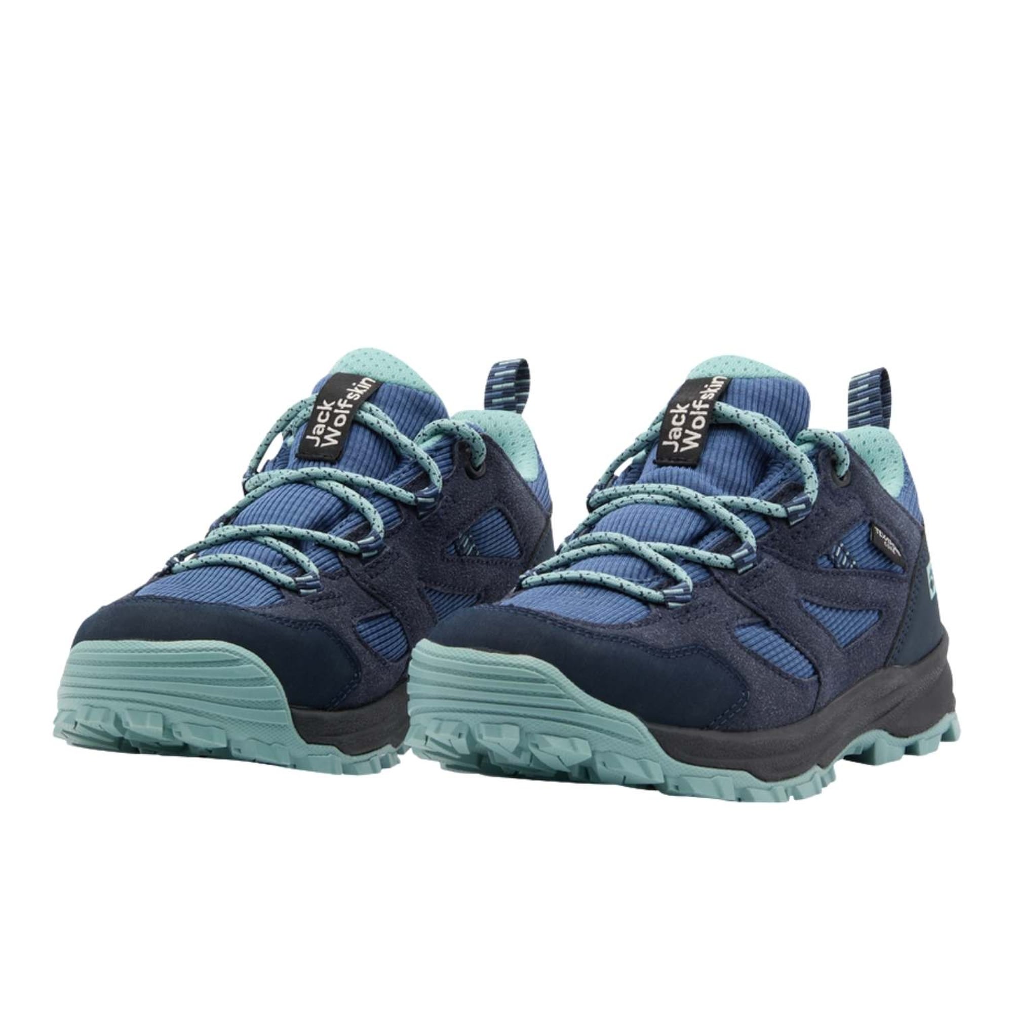 Jack Wolfskin Vojo Tour Texapore Low K Unisex Çocuk Mavi Outdoor Ayakkabı