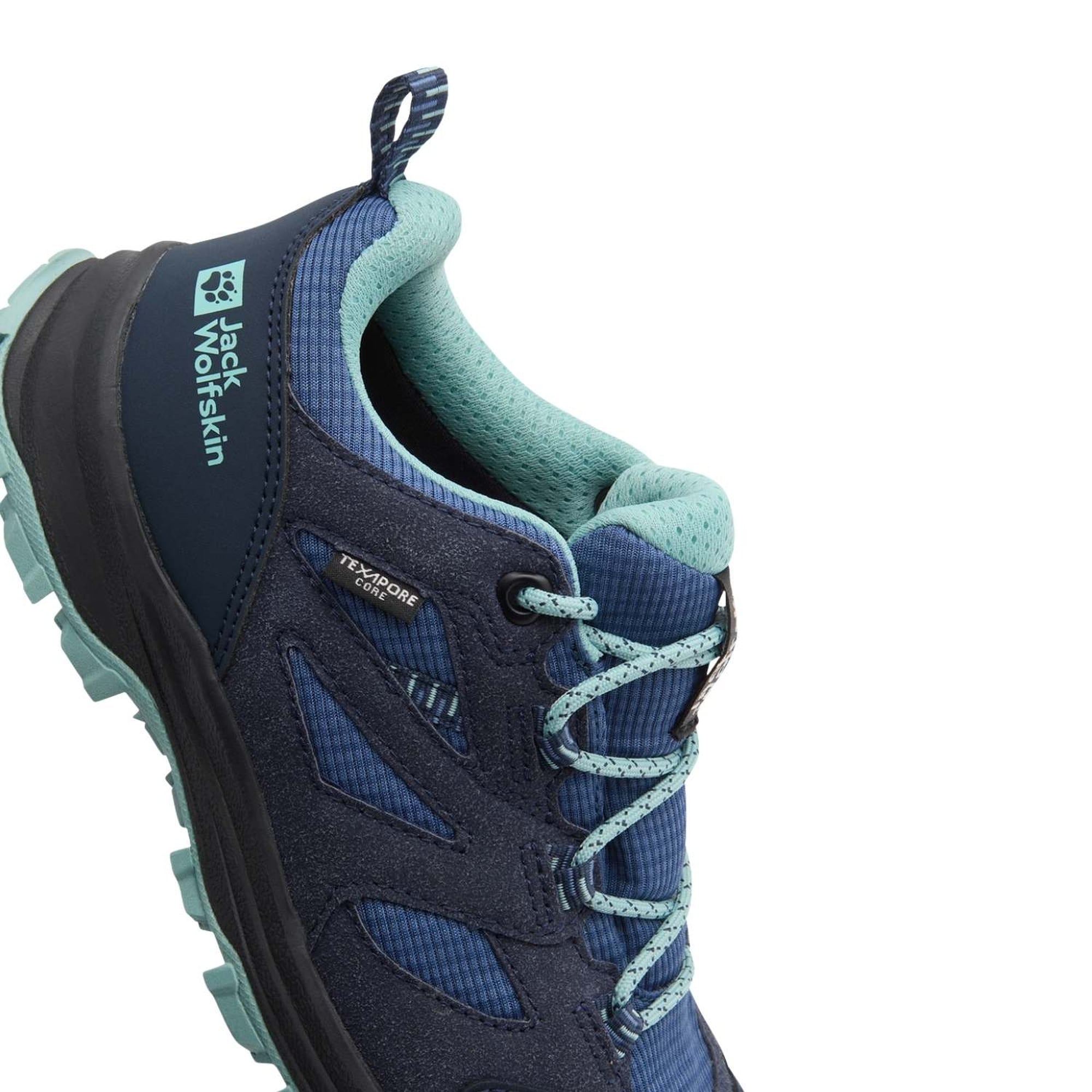 Jack Wolfskin Vojo Tour Texapore Low K Unisex Çocuk Mavi Outdoor Ayakkabı