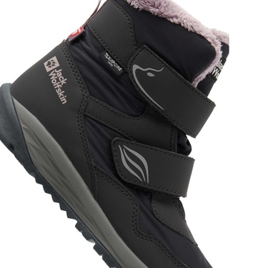  Jack Wolfskin Polar Bear-g Texapore Mid Vc K Unisex Çocuk Gri Bot