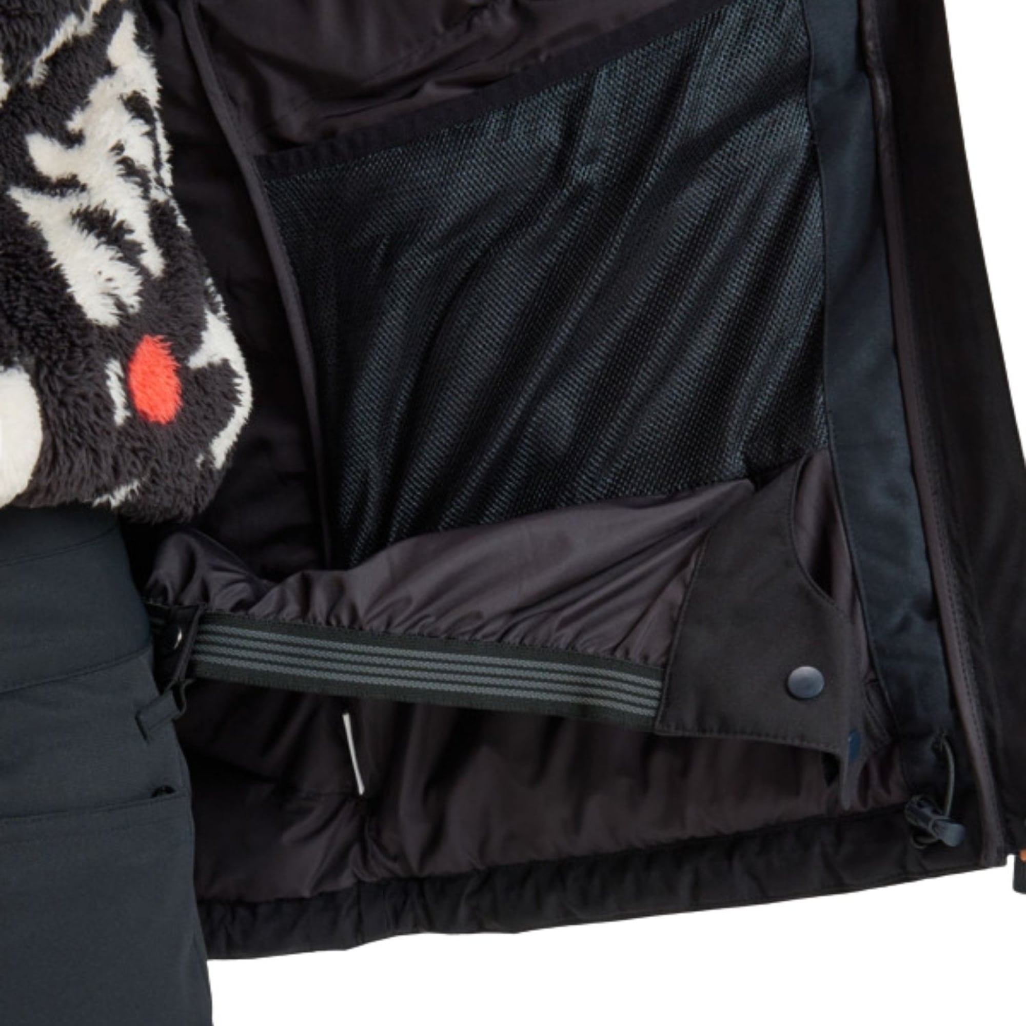 Roxy Snowyhill Puffy Jk Kadın Siyah Snowboard Ceketi