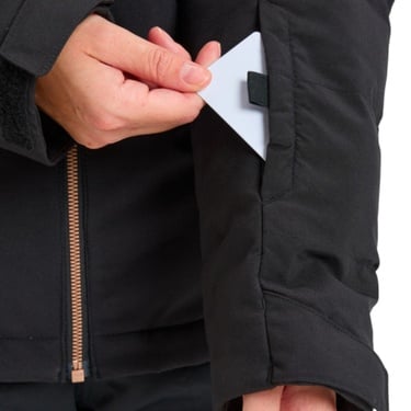  Roxy Snowyhill Puffy Jk Kadın Siyah Snowboard Ceketi