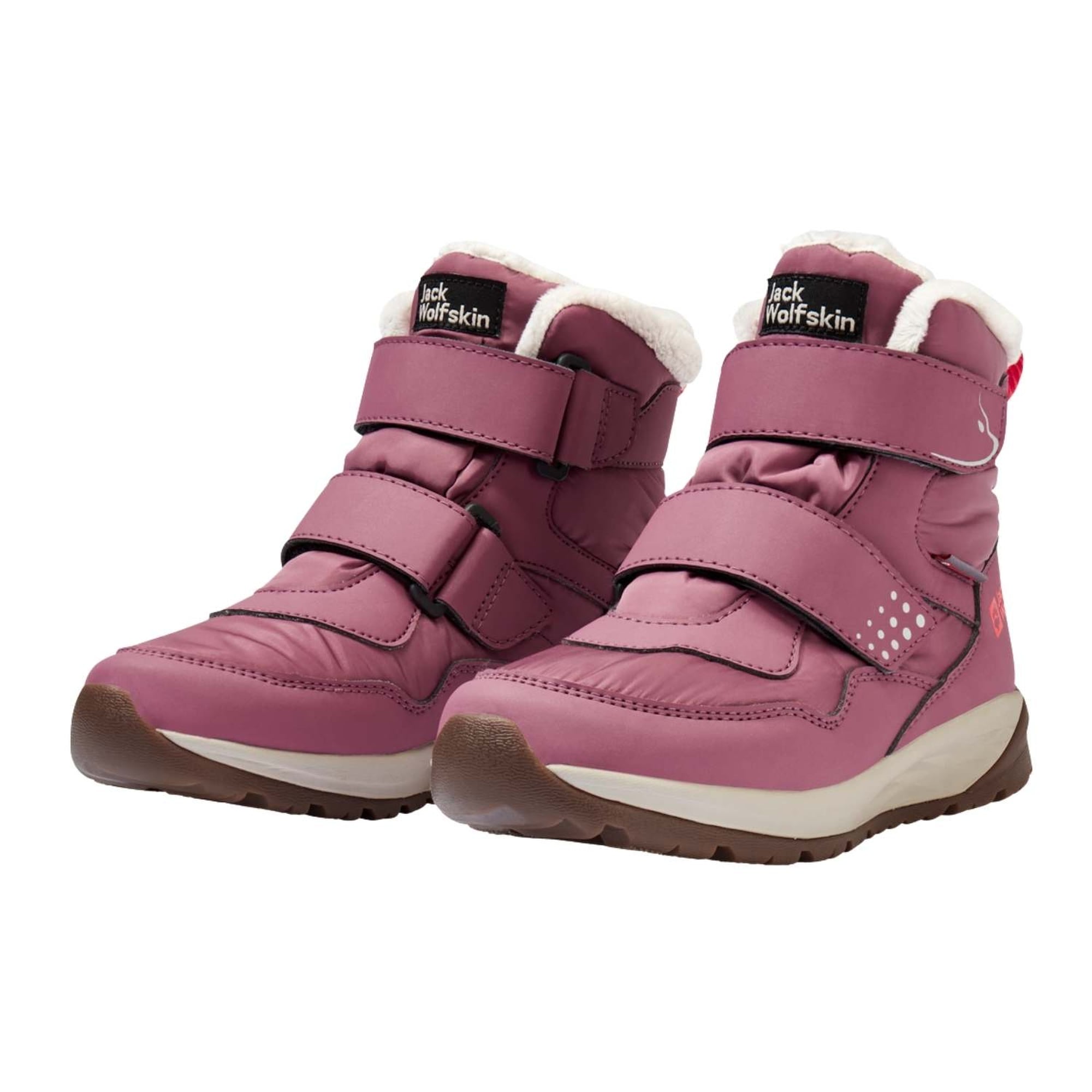 Jack Wolfskin Polar Bear-g Texapore Mid Vc K Unisex Çocuk Pembe Bot
