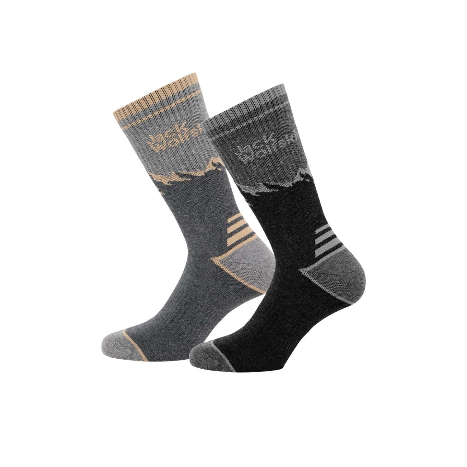  Jack Wolfskin Mount Multi Cl C Unisex Siyah Çorap