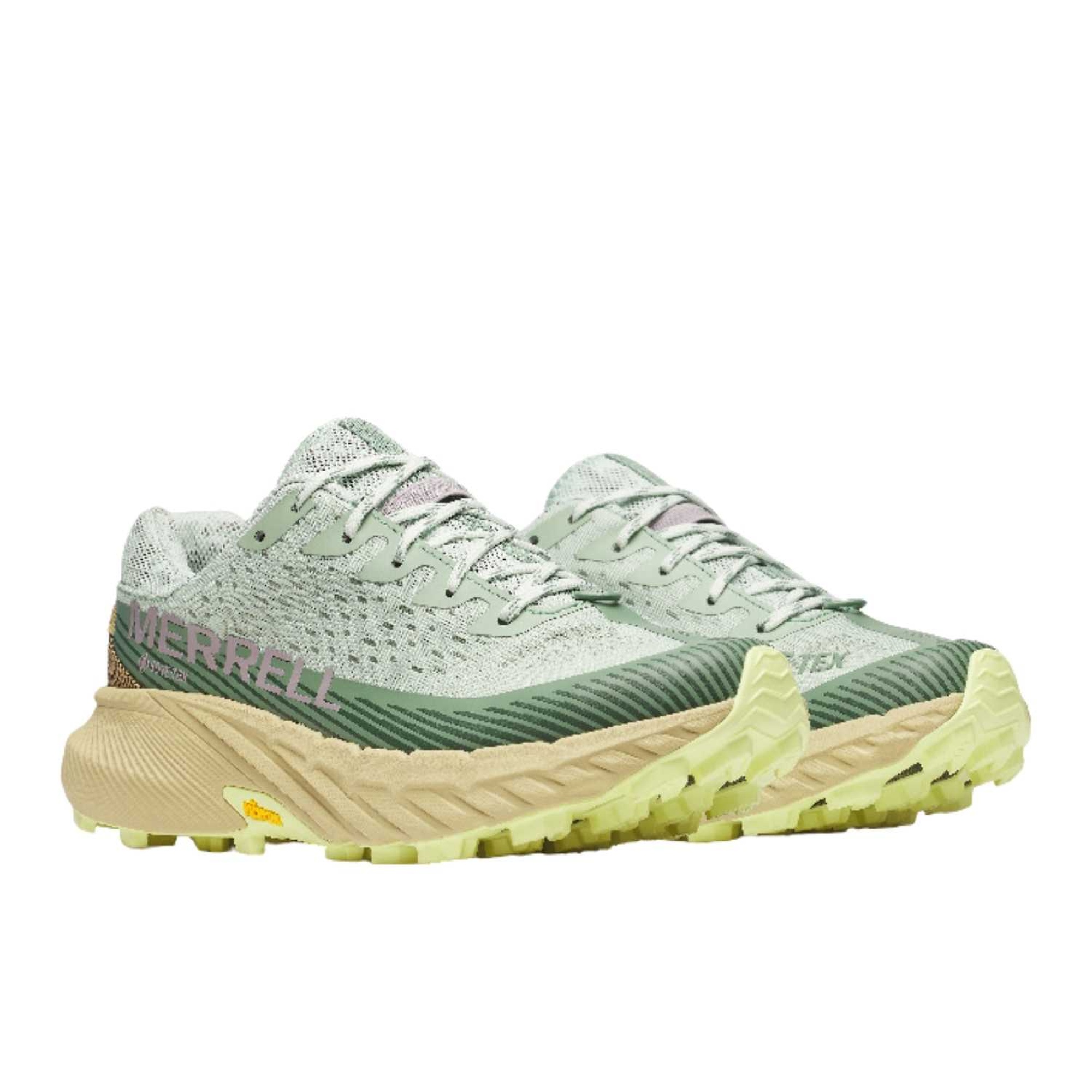 Merrell Agility Peak 5 Gore-Tex Kadın Yeşil Patika Koşusu Ayakkabısı