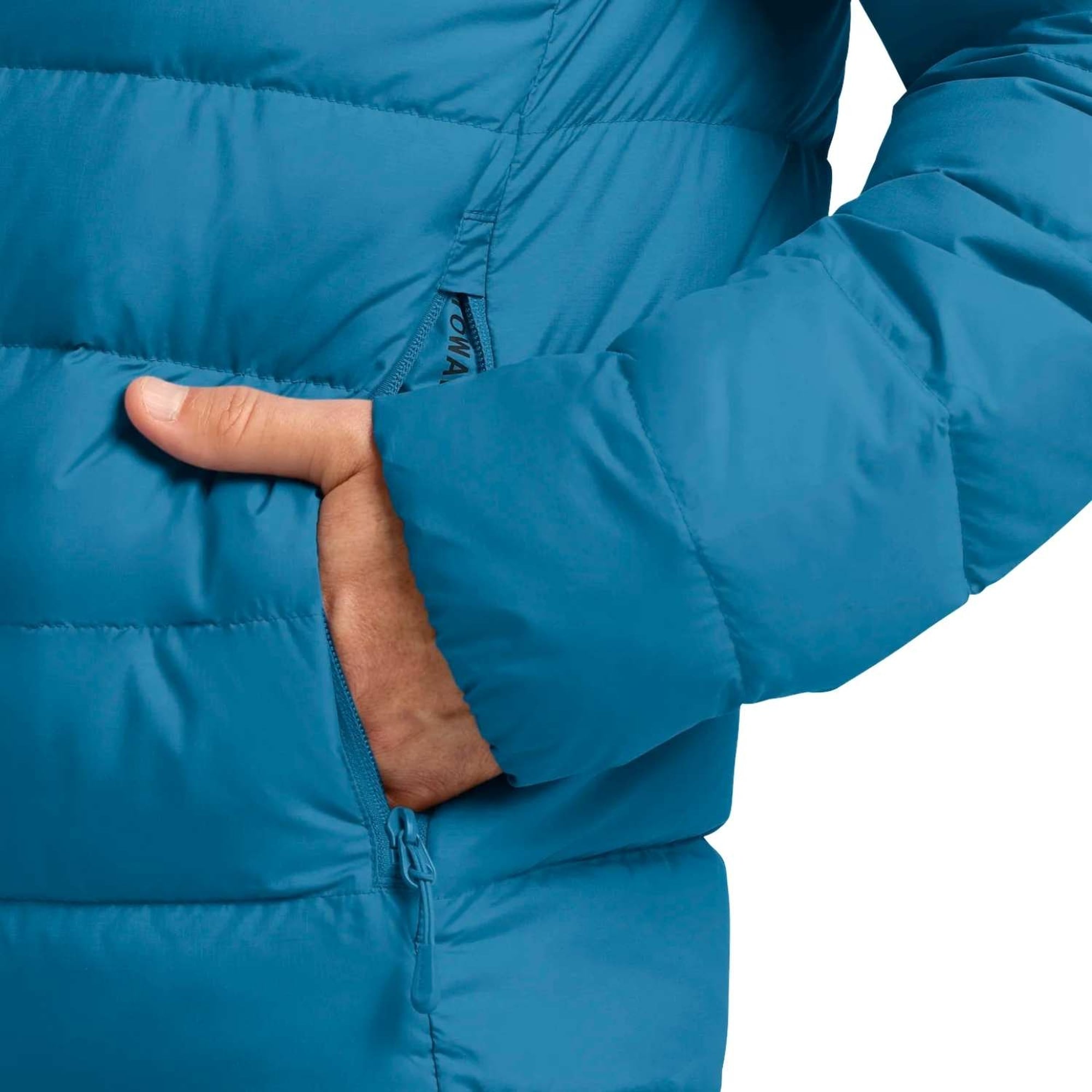 Jack Wolfskin Ather Down Hoody Rds Erkek Mavi Outdoor Ceketi