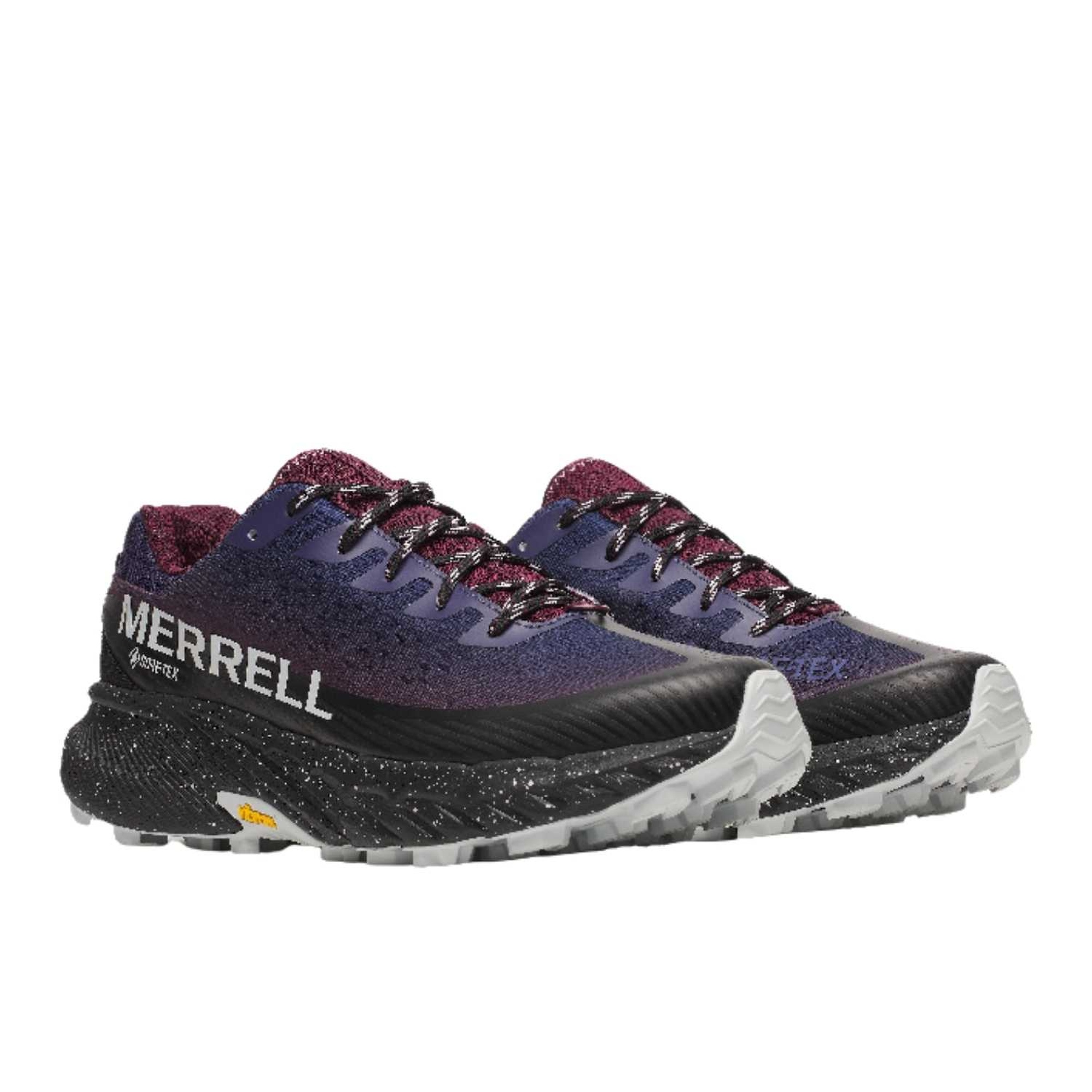 Merrell Agility Peak 5 Gore-Tex Erkek Mor Patika Koşusu Ayakkabısı