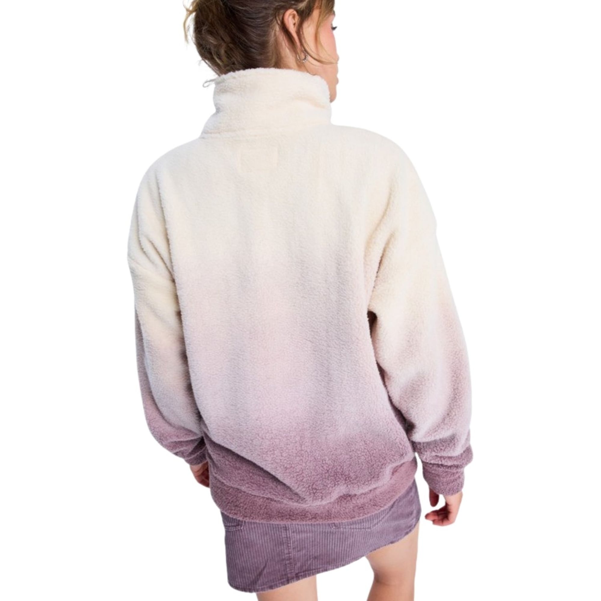 Roxy Live Out Loud Gradient Kadın Mor Polar