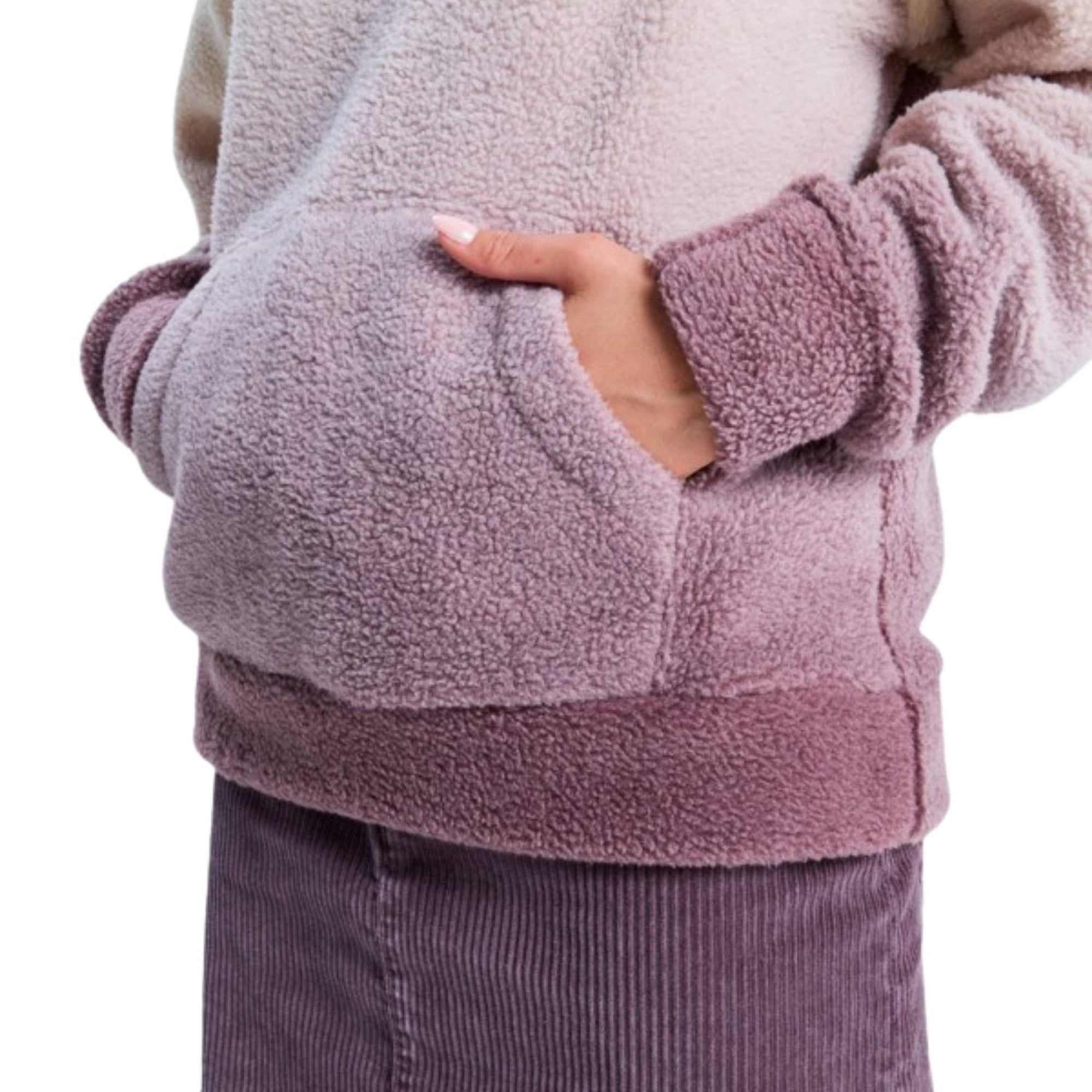 Roxy Live Out Loud Gradient Kadın Mor Polar