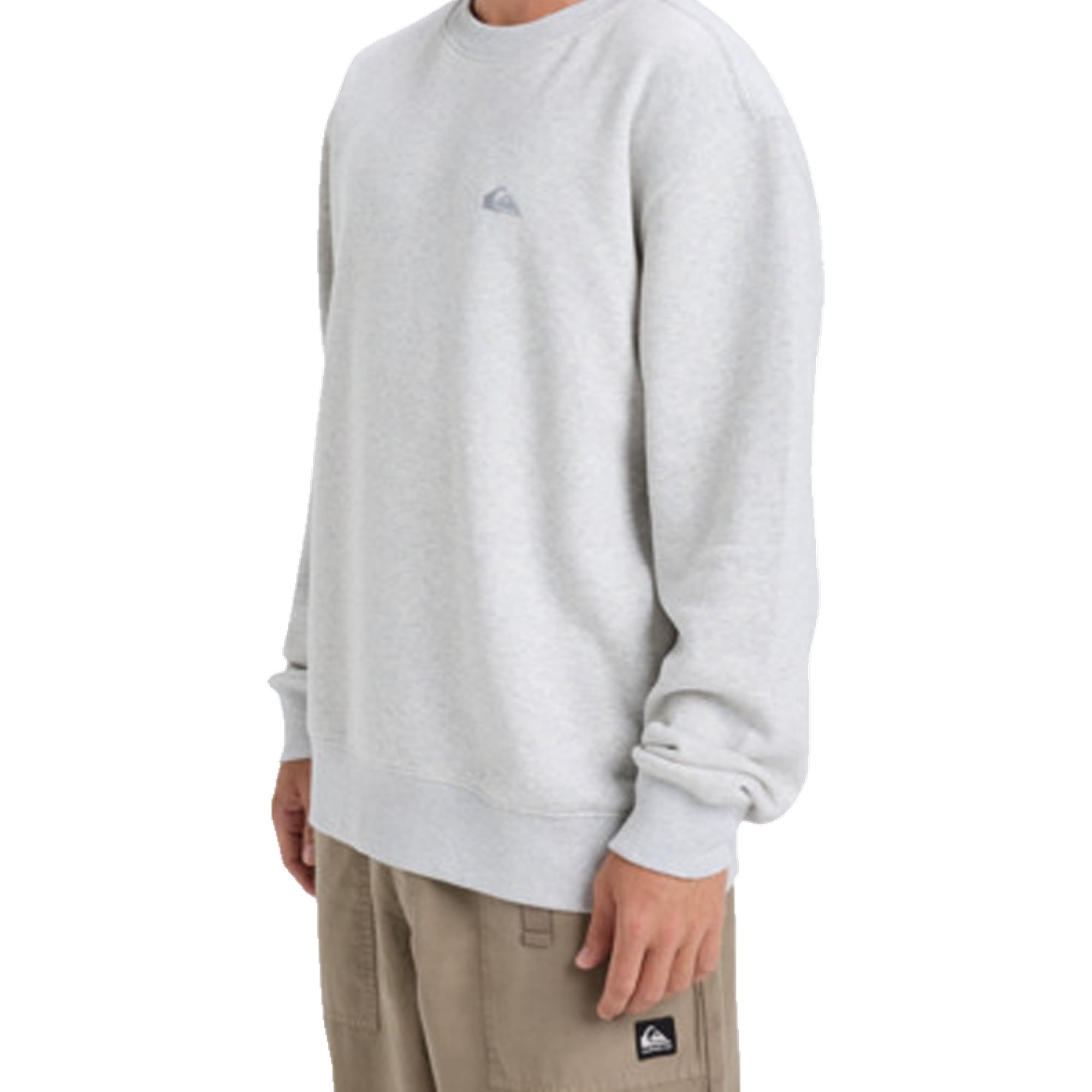 Quiksilver Salt Water Crew Erkek Gri Sweatshirt