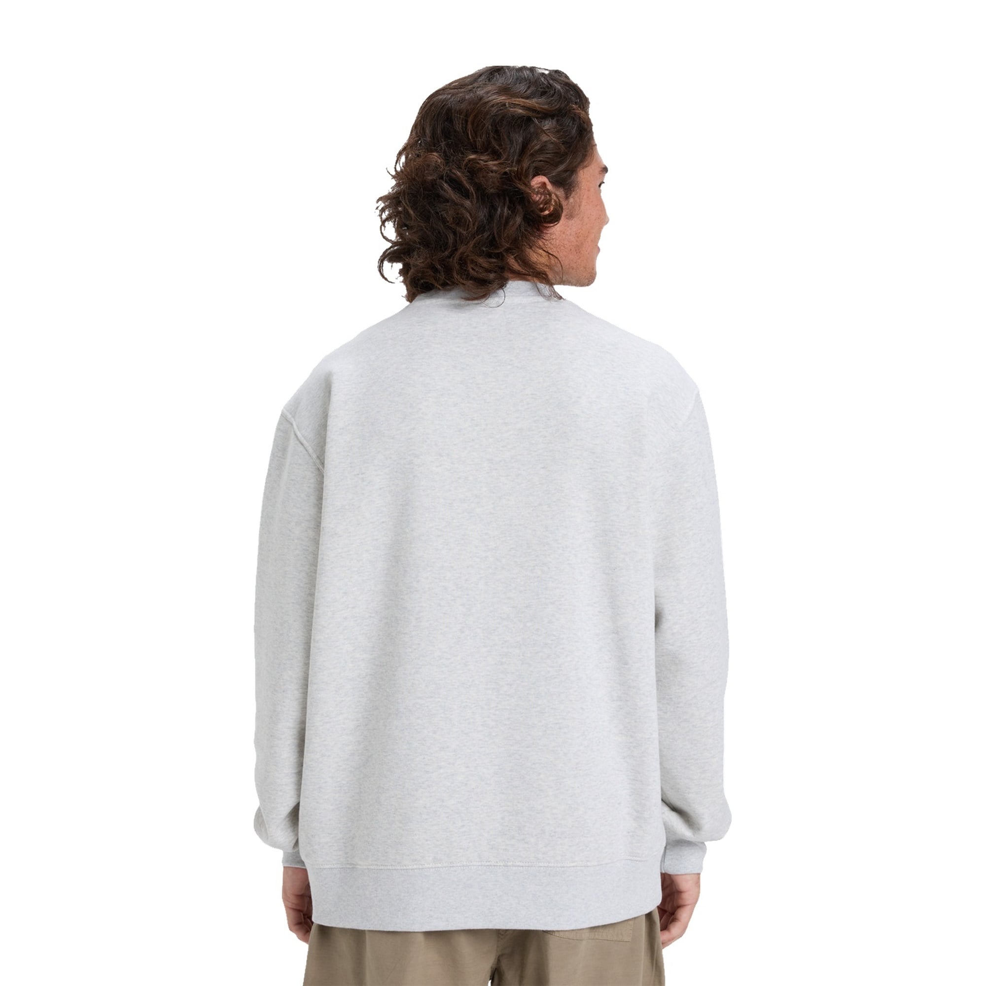 Quiksilver Salt Water Crew Erkek Gri Sweatshirt