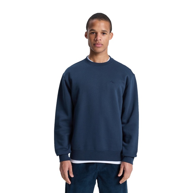  Quiksilver Salt Water Crew Erkek Mavi Sweatshirt