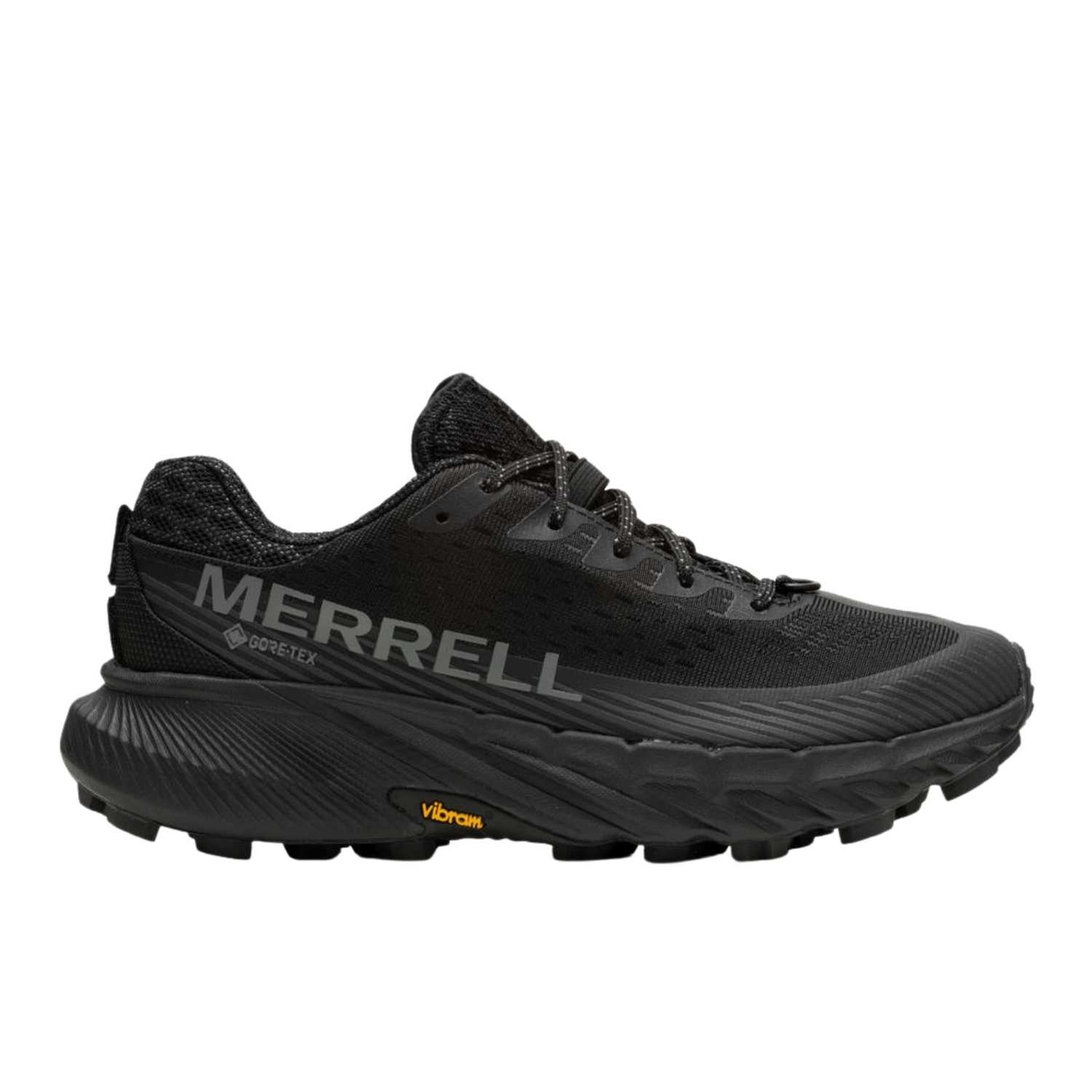 Merrell Agility Peak 5 Gore-Tex Kadın Siyah Patika Koşusu Ayakkabısı