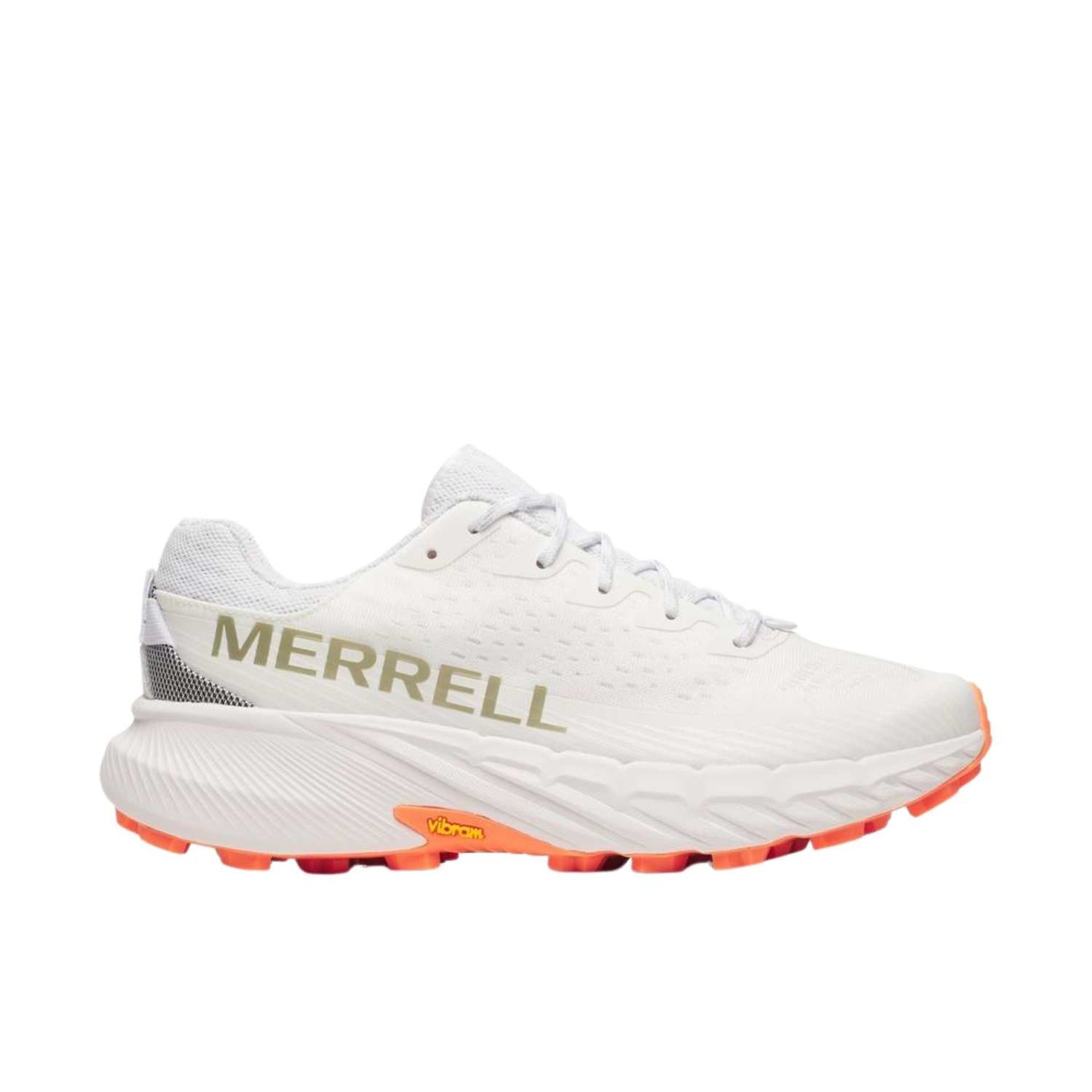 Merrell Agility Peak 5 Erkek Beyaz Patika Koşusu Ayakkabısı