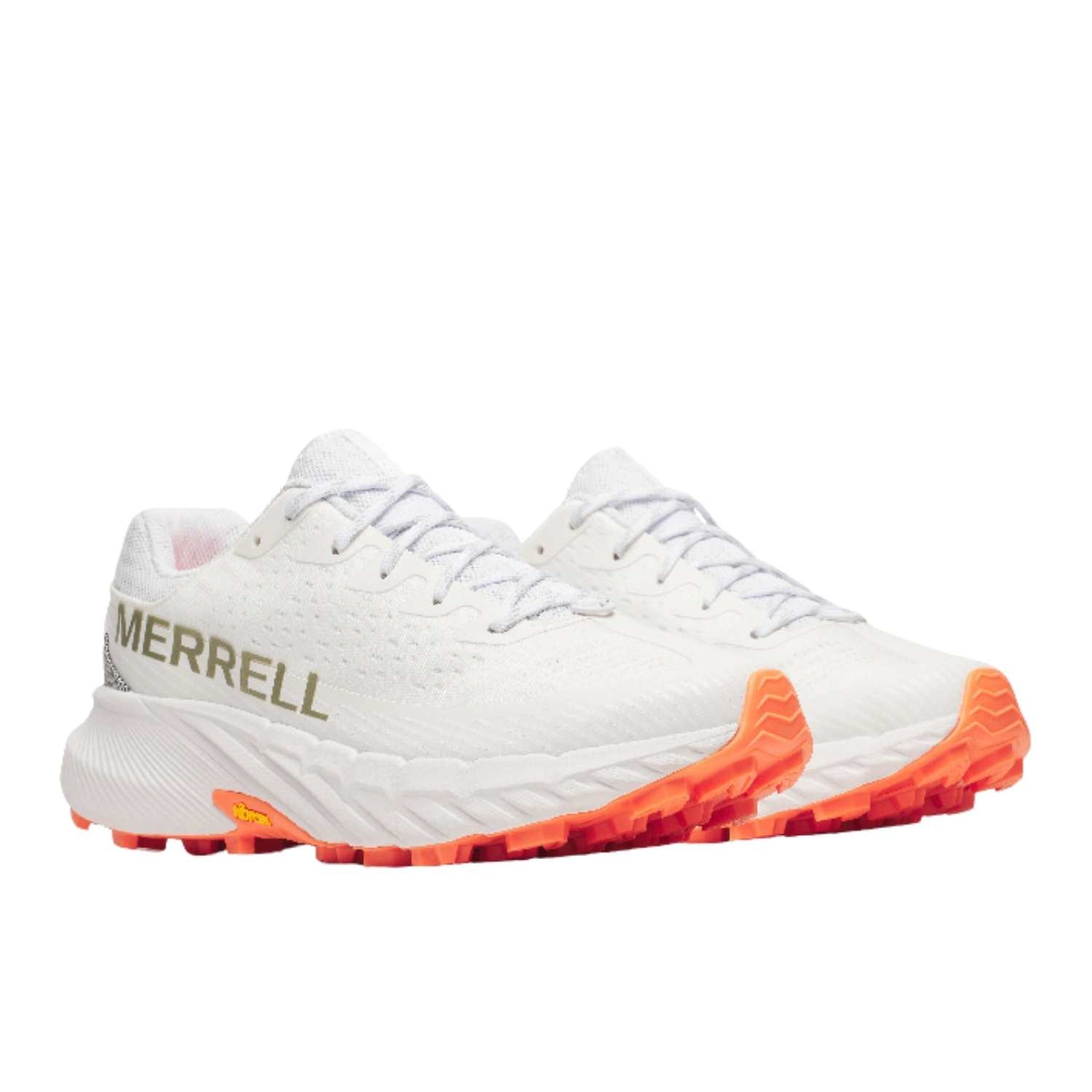 Merrell Agility Peak 5 Erkek Beyaz Patika Koşusu Ayakkabısı