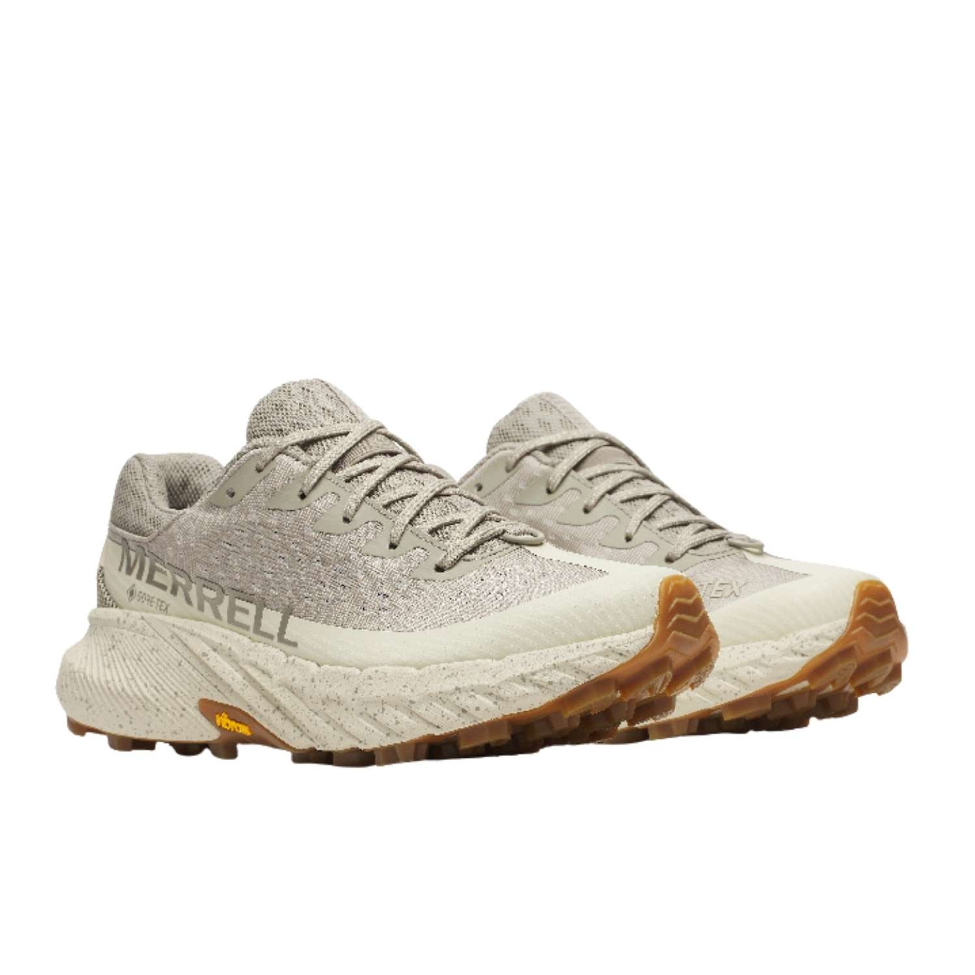 Merrell Agility Peak 5 Gore-Tex Kadın Bej Patika Koşusu Ayakkabısı