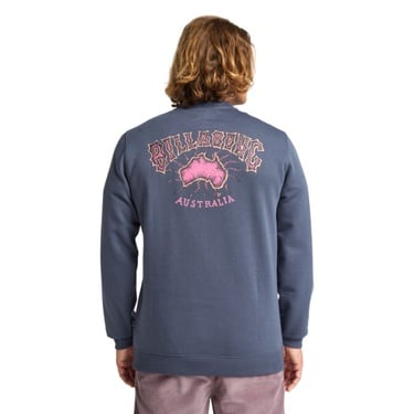  Billabong Foundation Cr Erkek Mavi Sweatshirt