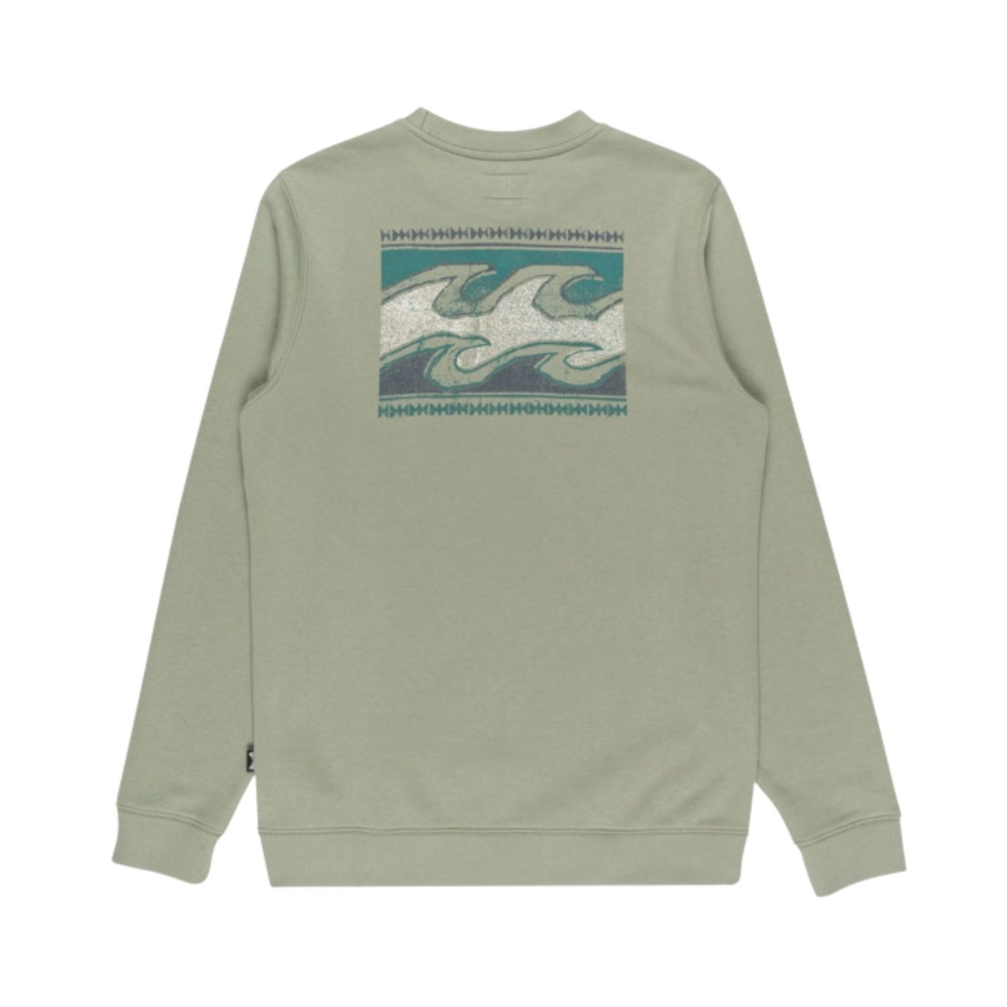 Billabong Foundation Cr Erkek Yeşil Sweatshirt