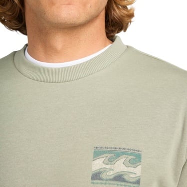 Billabong Foundation Cr Erkek Yeşil Sweatshirt