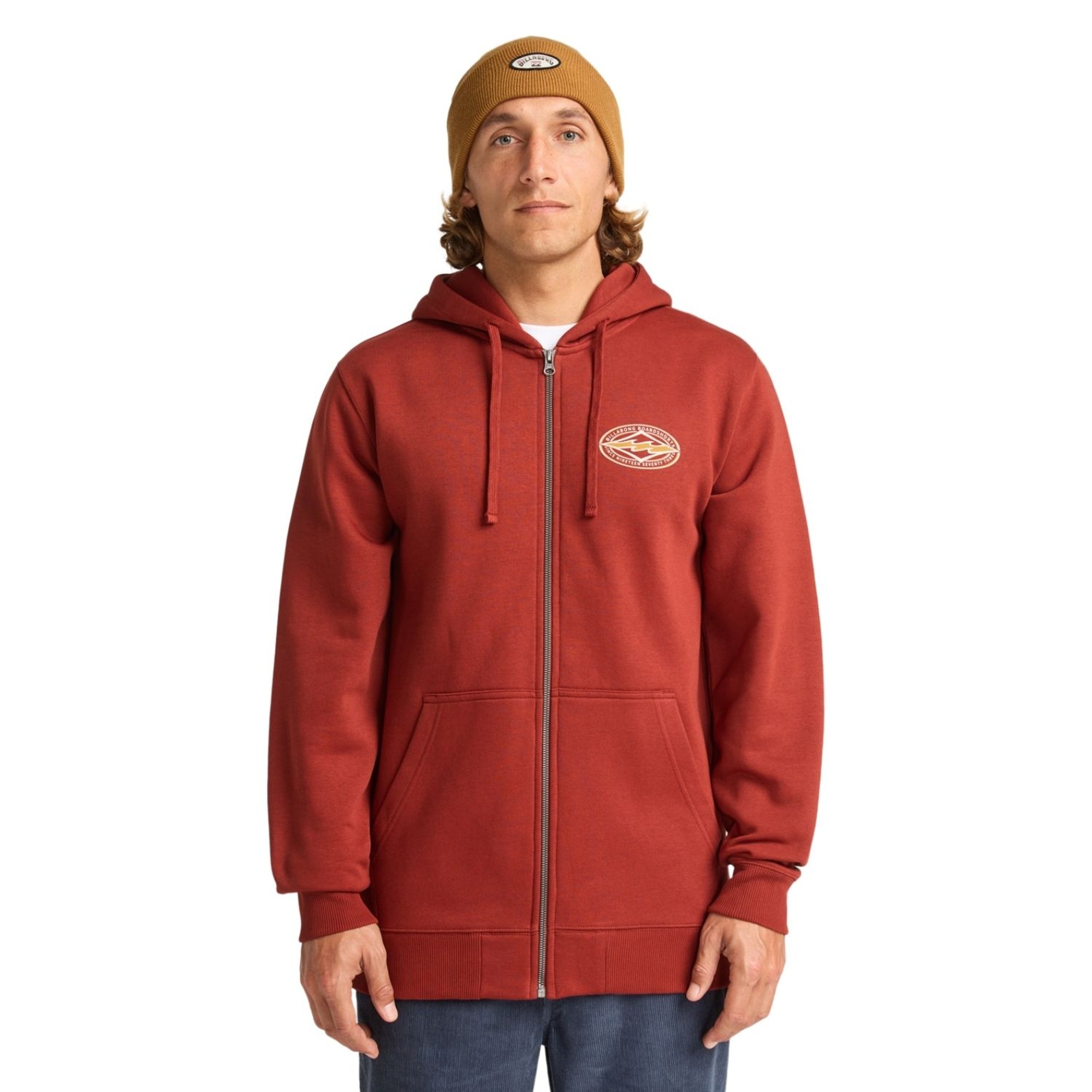 Billabong Foundation Zh Erkek Kırmızı Sweatshirt