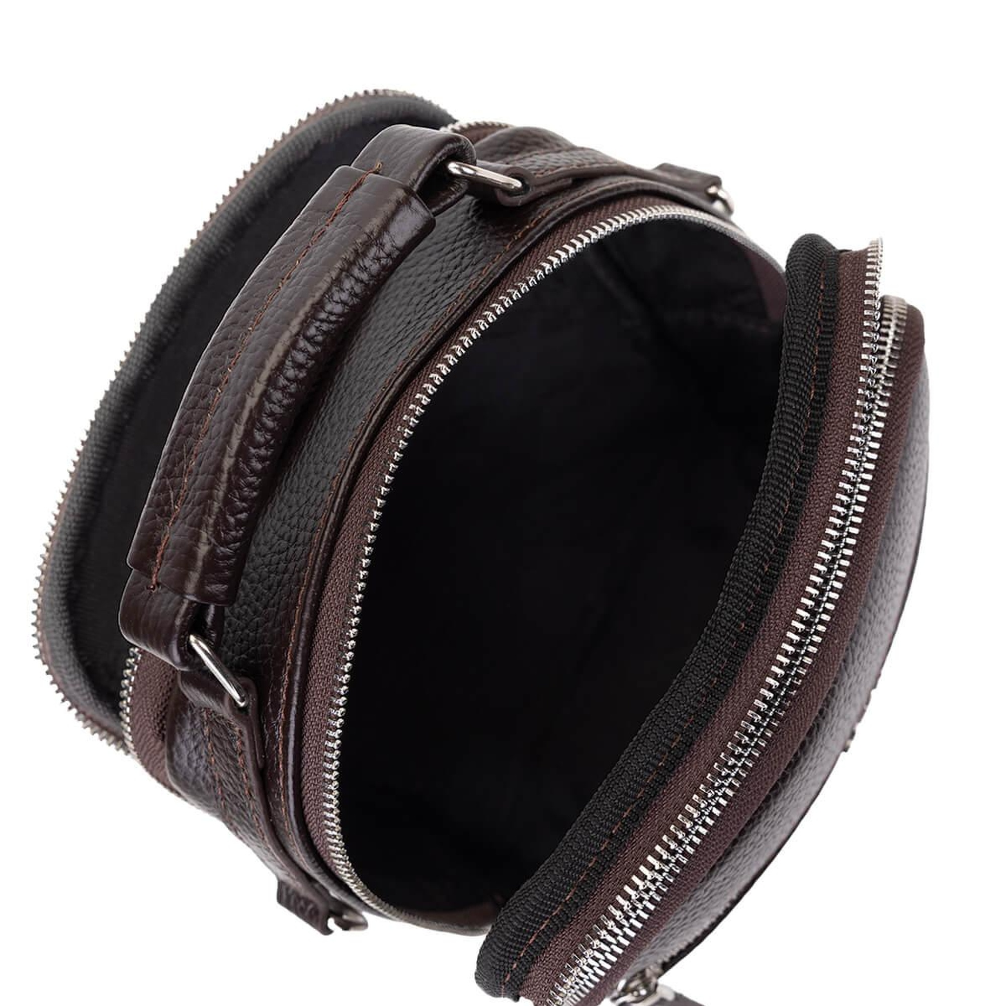 Tamer Tanca Erkek Hakiki Deri Kahverengi El Çantası