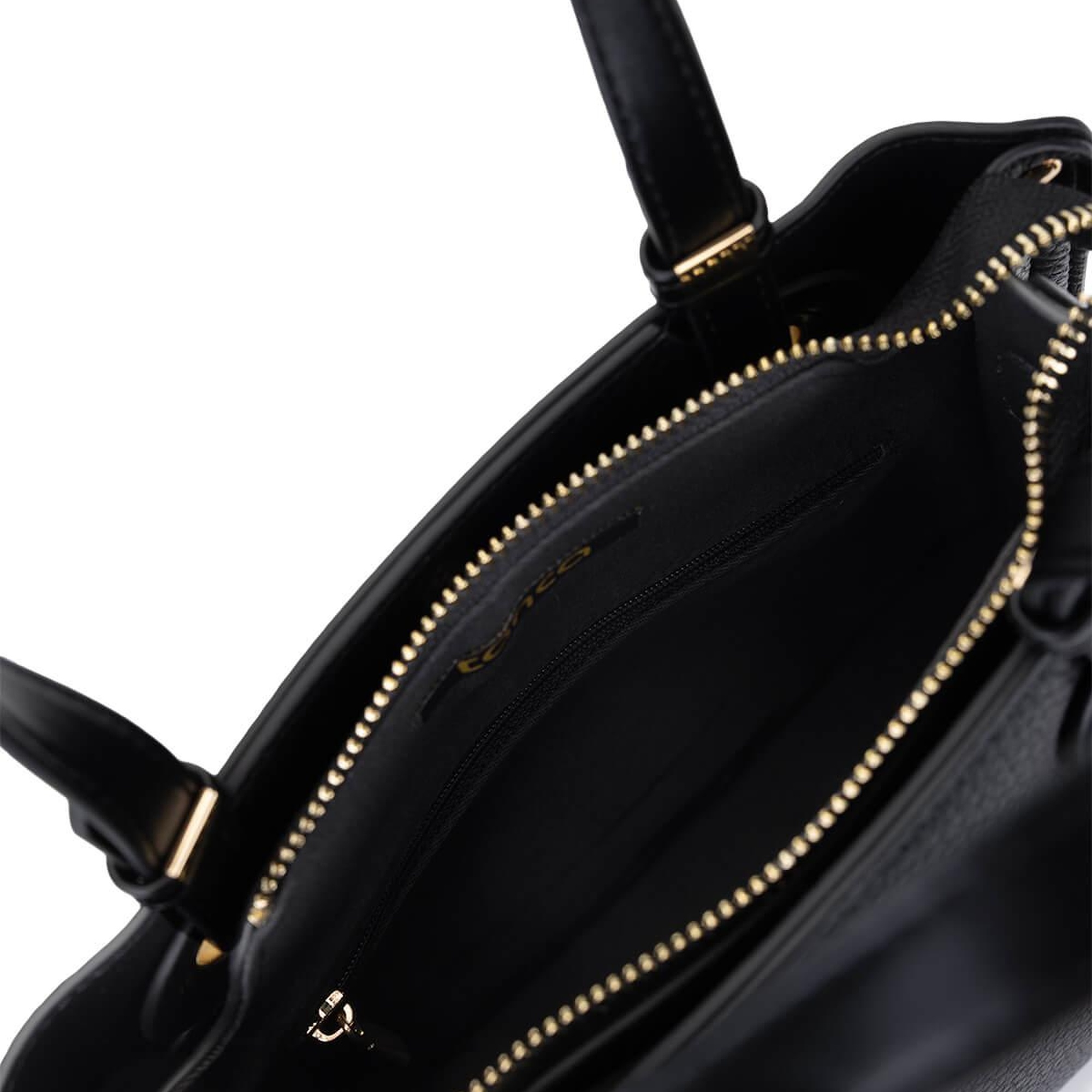 Tamer Tanca Kadın Suni Deri Siyah Omuz Çanta