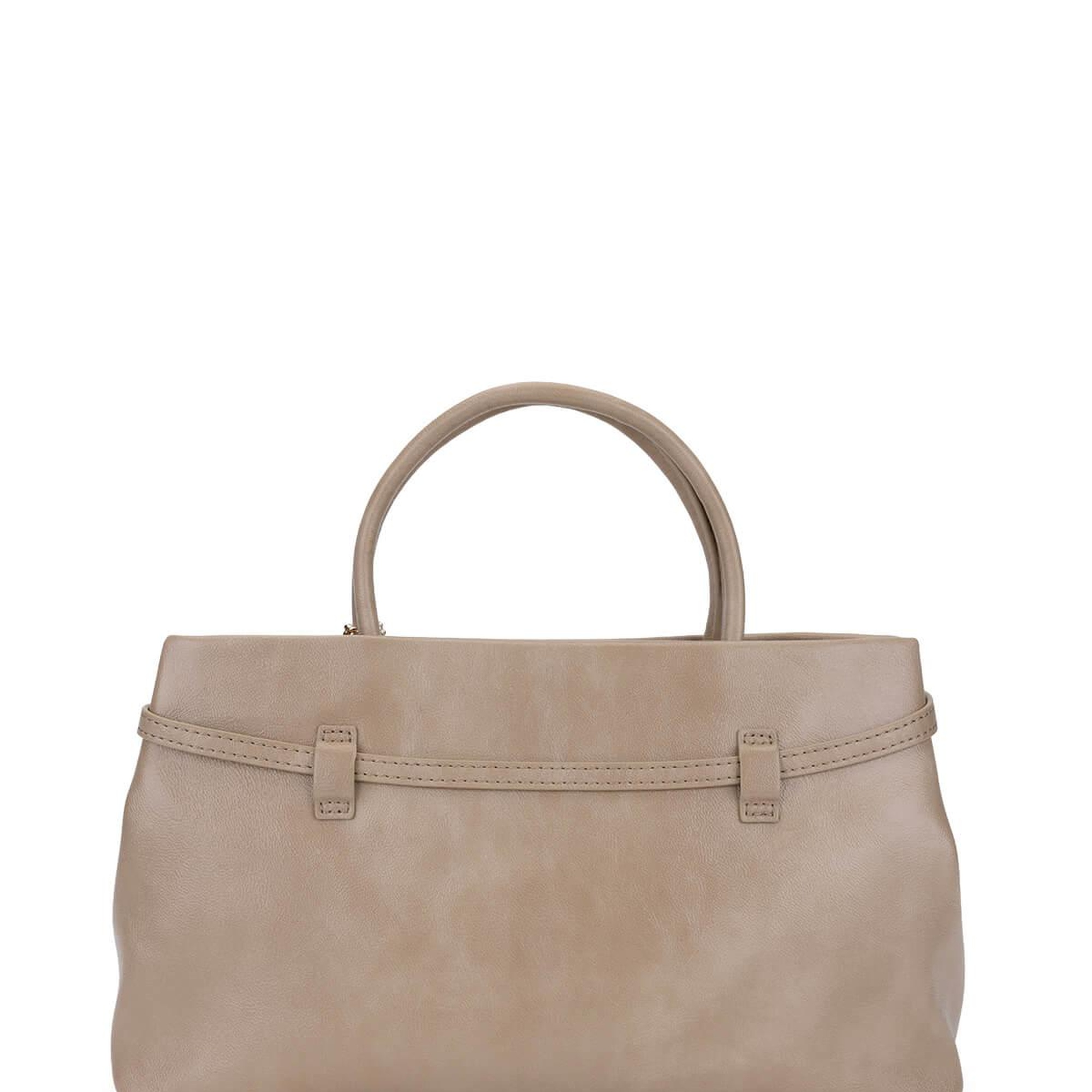 Tamer Tanca Kadın Suni Deri Taupe Omuz Çanta