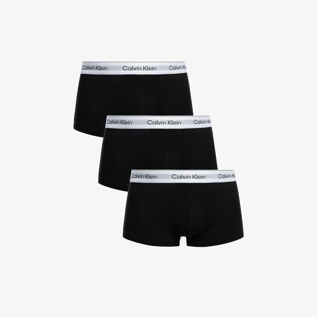  Calvin Klein Low Rise Trunk 3'lü Erkek Siyah Boxer