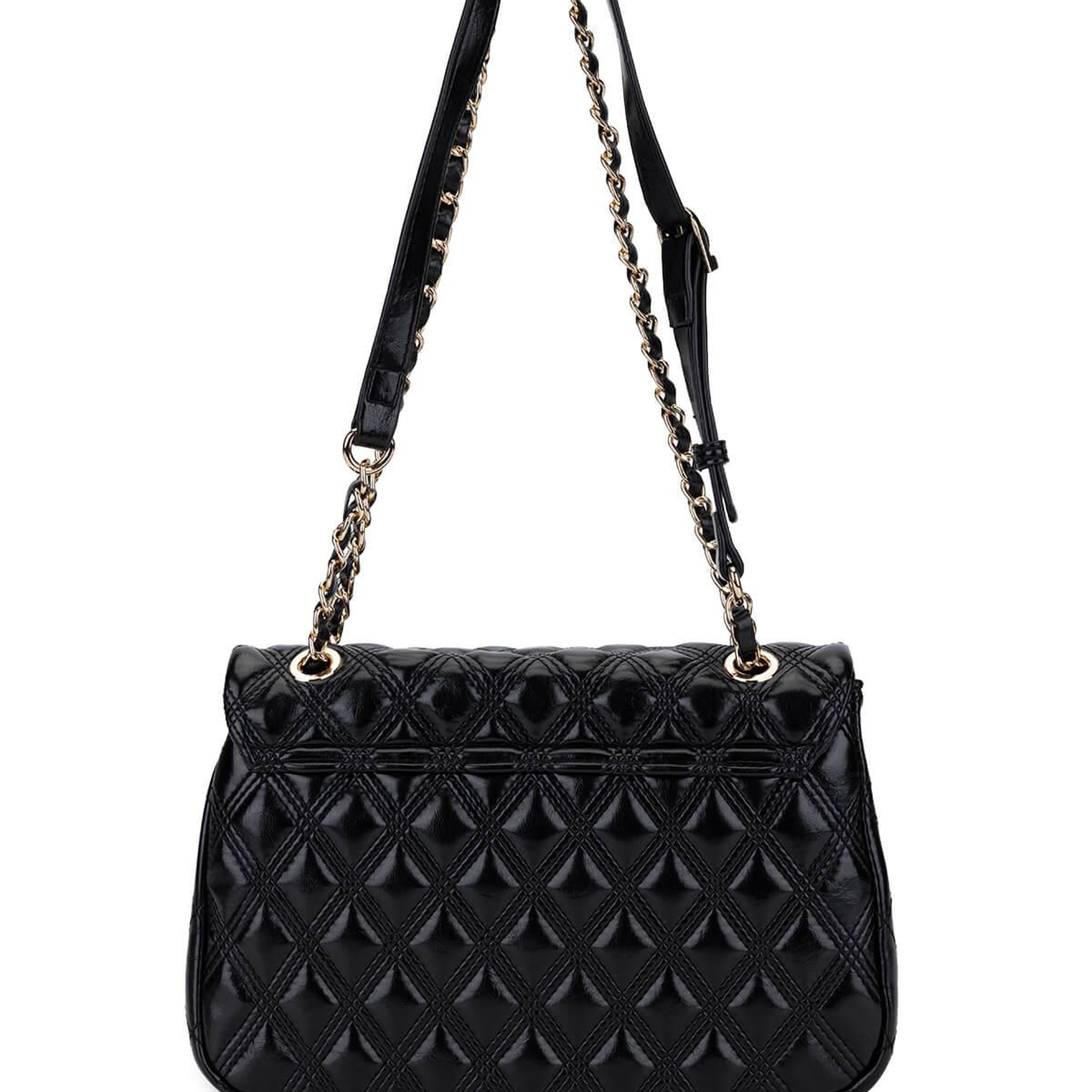 Tamer Tanca Kadın Suni Deri Siyah Omuz Çanta