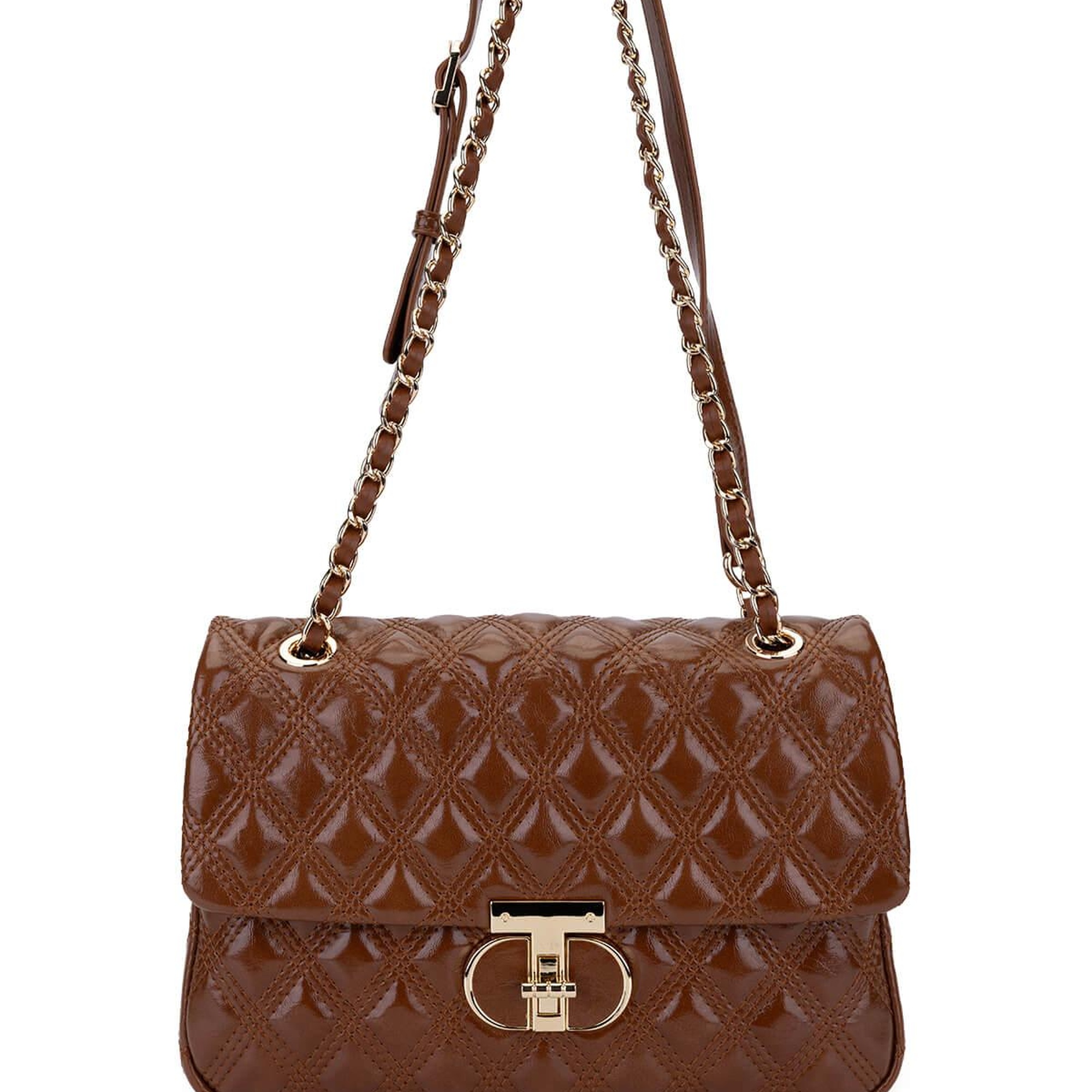 Tamer Tanca Kadın Suni Deri Camel Omuz Çanta