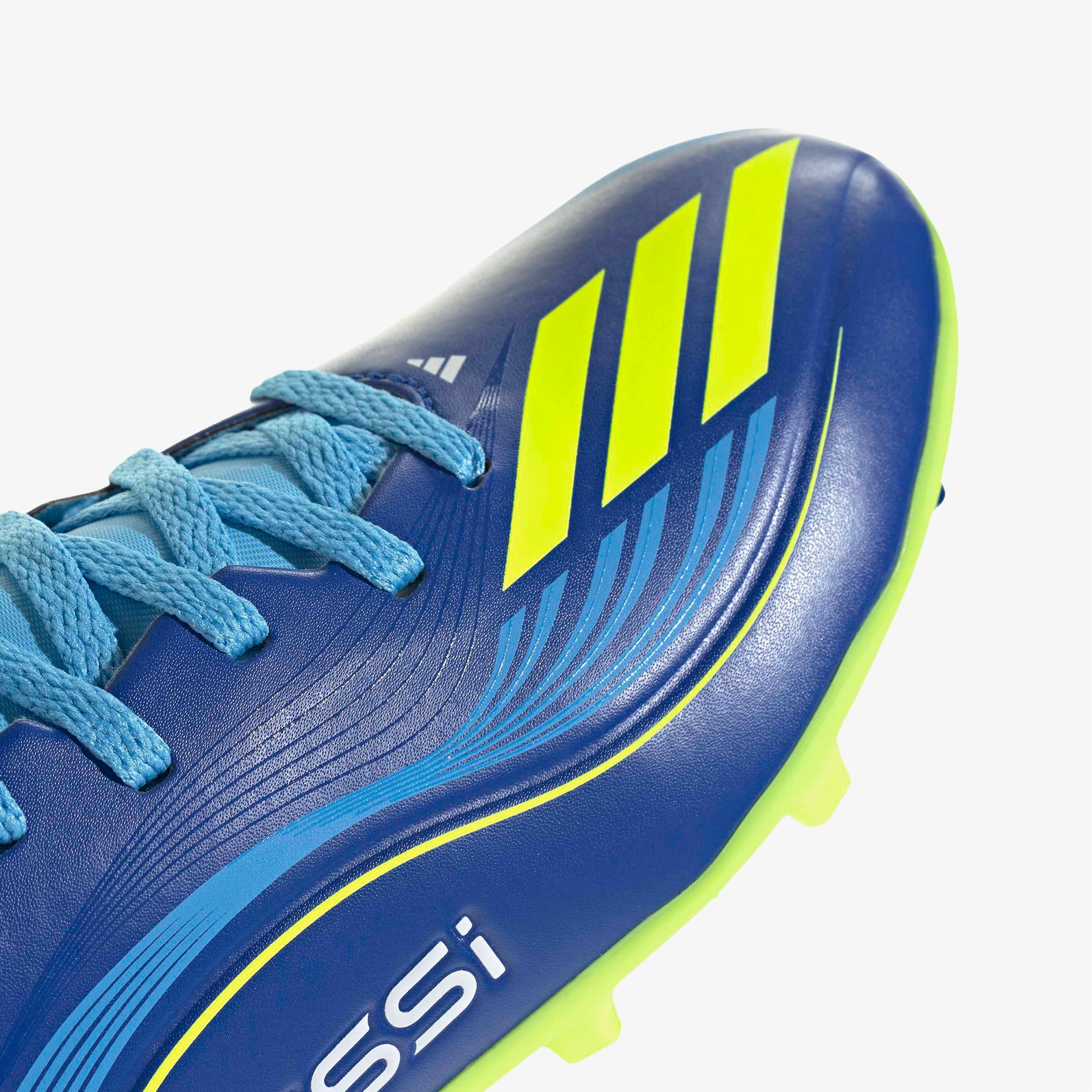 adidas F50 Messi Essential League Fg/Mg Çocuk Mavi Krampon