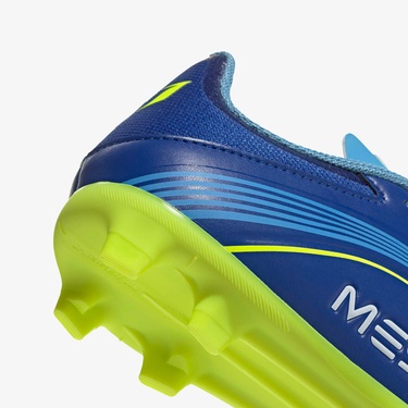  adidas F50 Messi Essential League Fg/Mg Çocuk Mavi Krampon