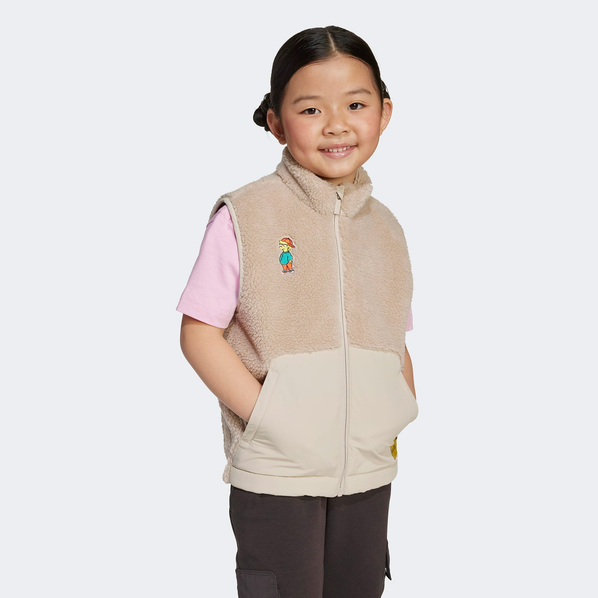 adidas LK Simpsons Çocuk Bej Yelek