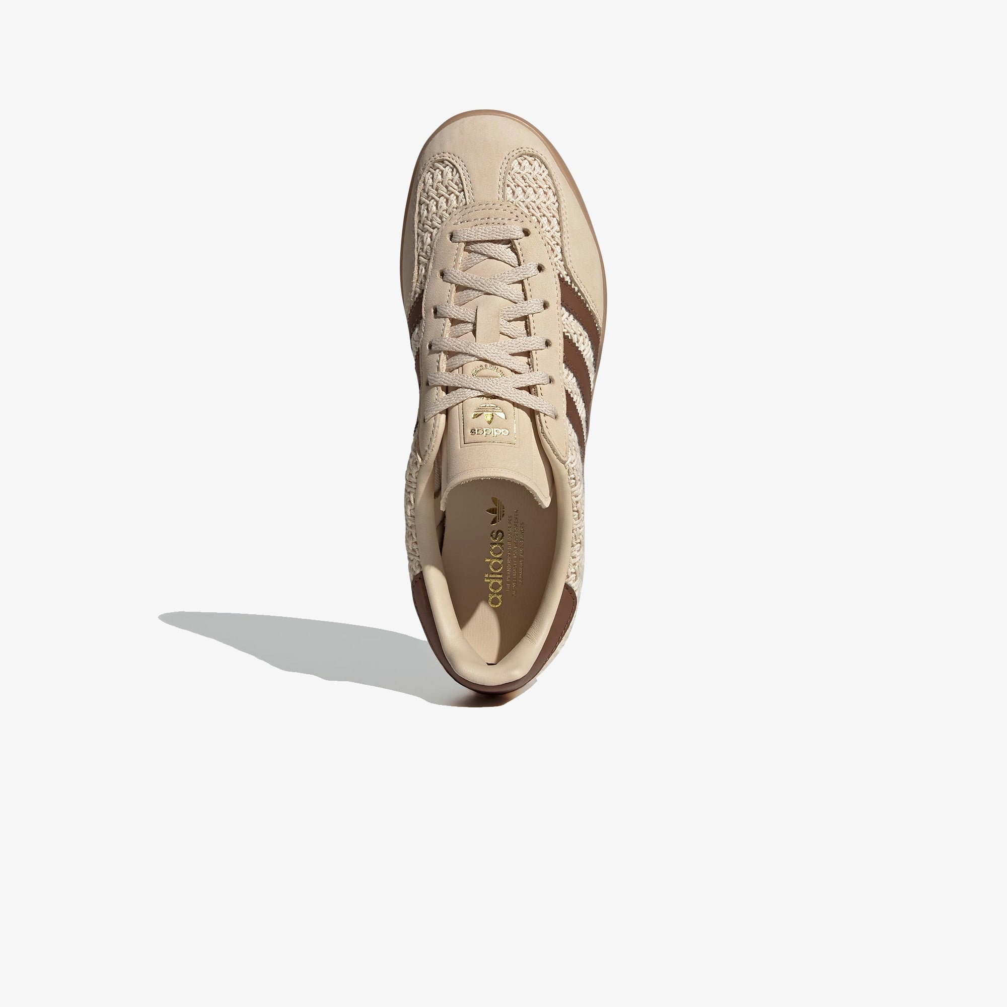 adidas Gazelle Indoor Kadın Bej Spor Ayakkabı